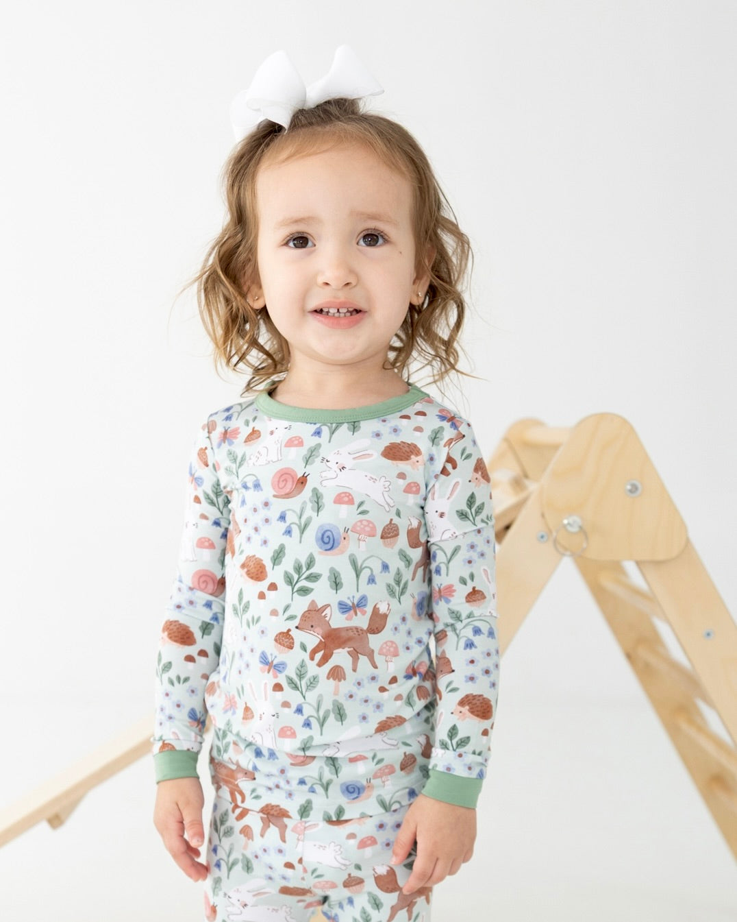Classic Fit PJ Set - Forest Friends - Tencel Modal