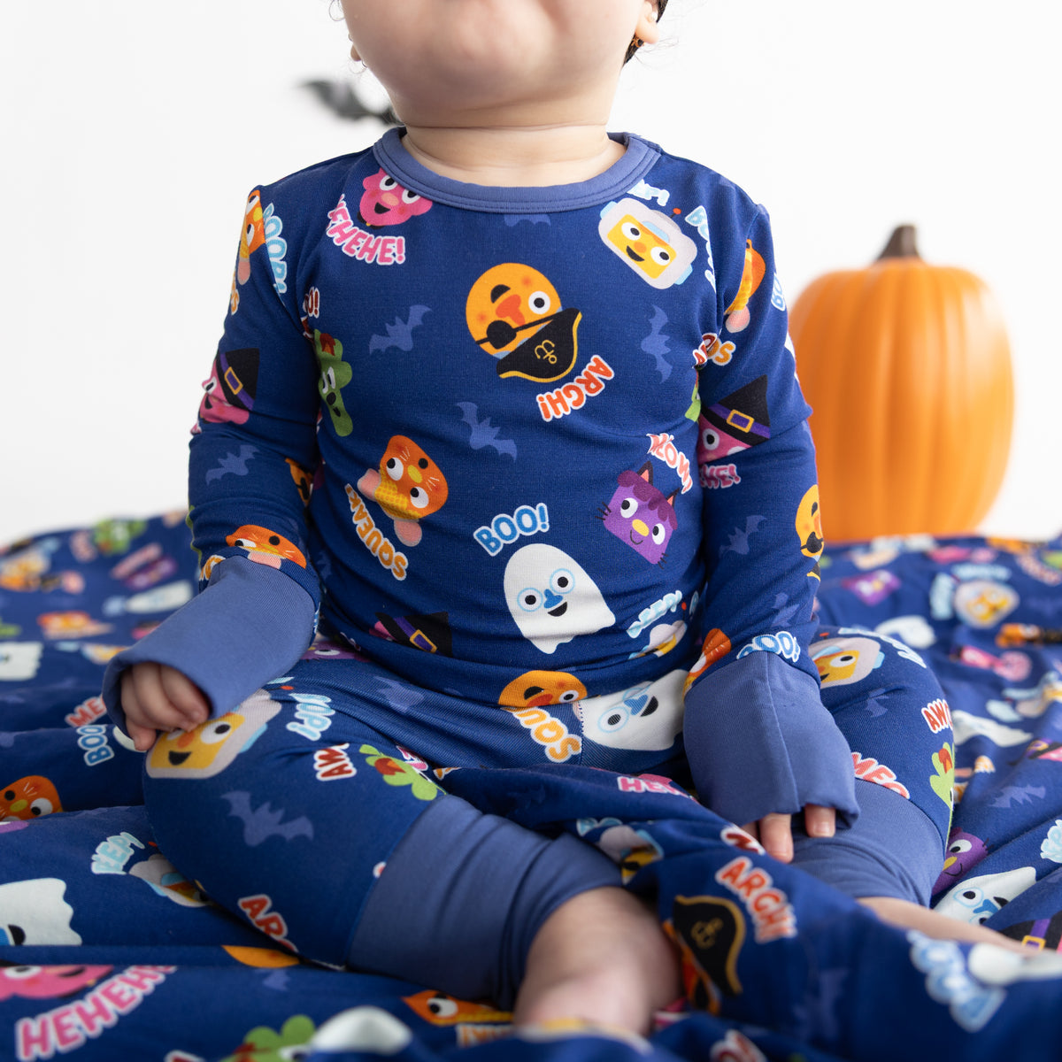 Grow With Me Baby Set - Super Simple Knock Knock Trick or Treat - Tencel Modal