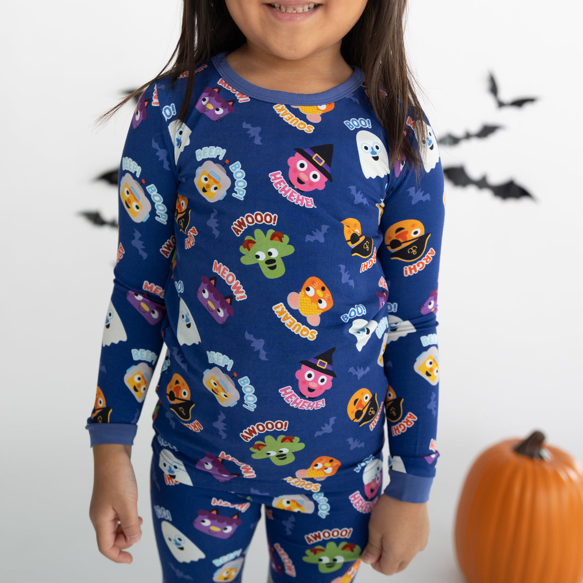 Classic Fit PJ Set - Super Simple™ Knock Knock Trick or Treat - Tencel Modal
