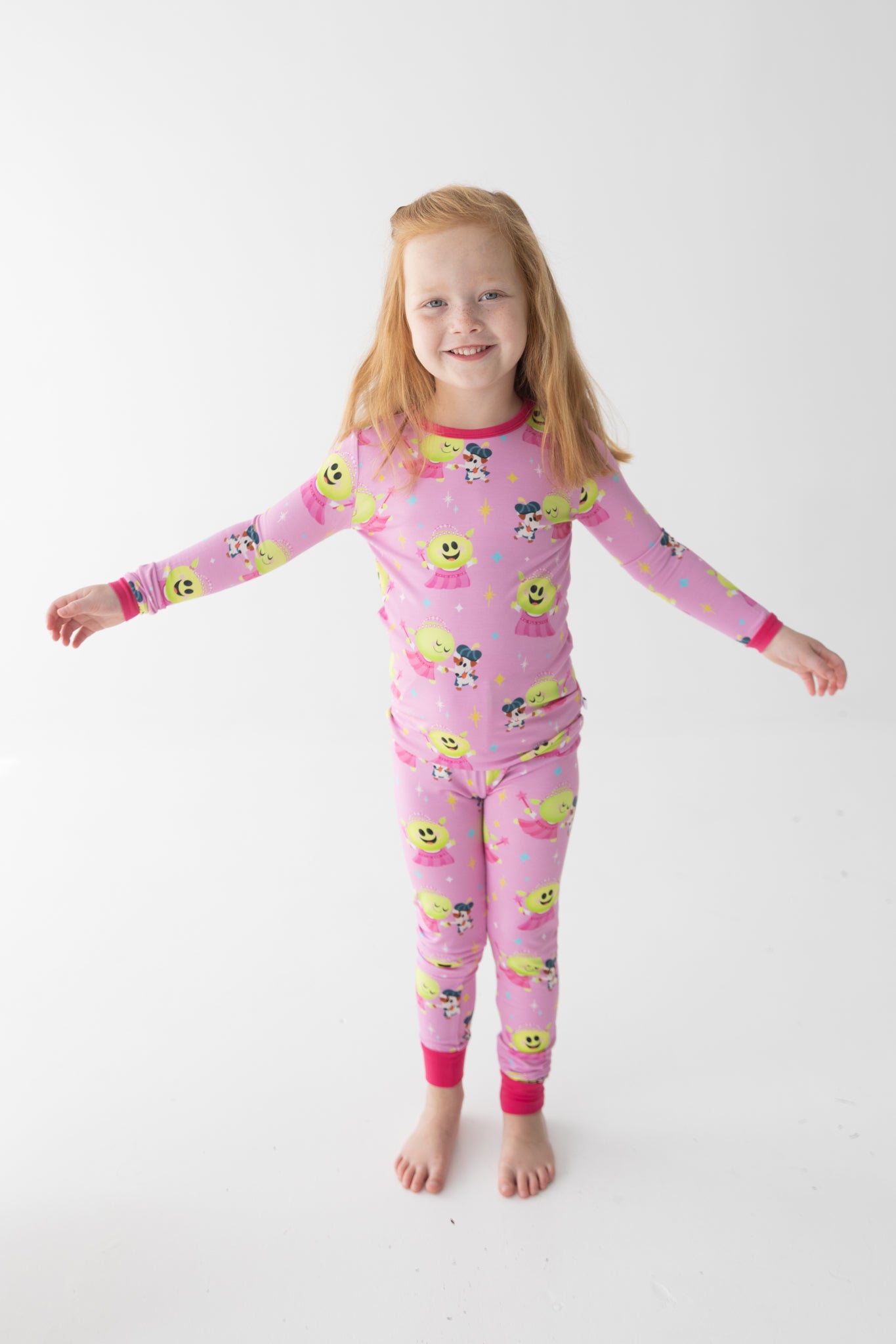 Classic Fit PJ Set - Nanalan' Wonderful Girl - Tencel Modal