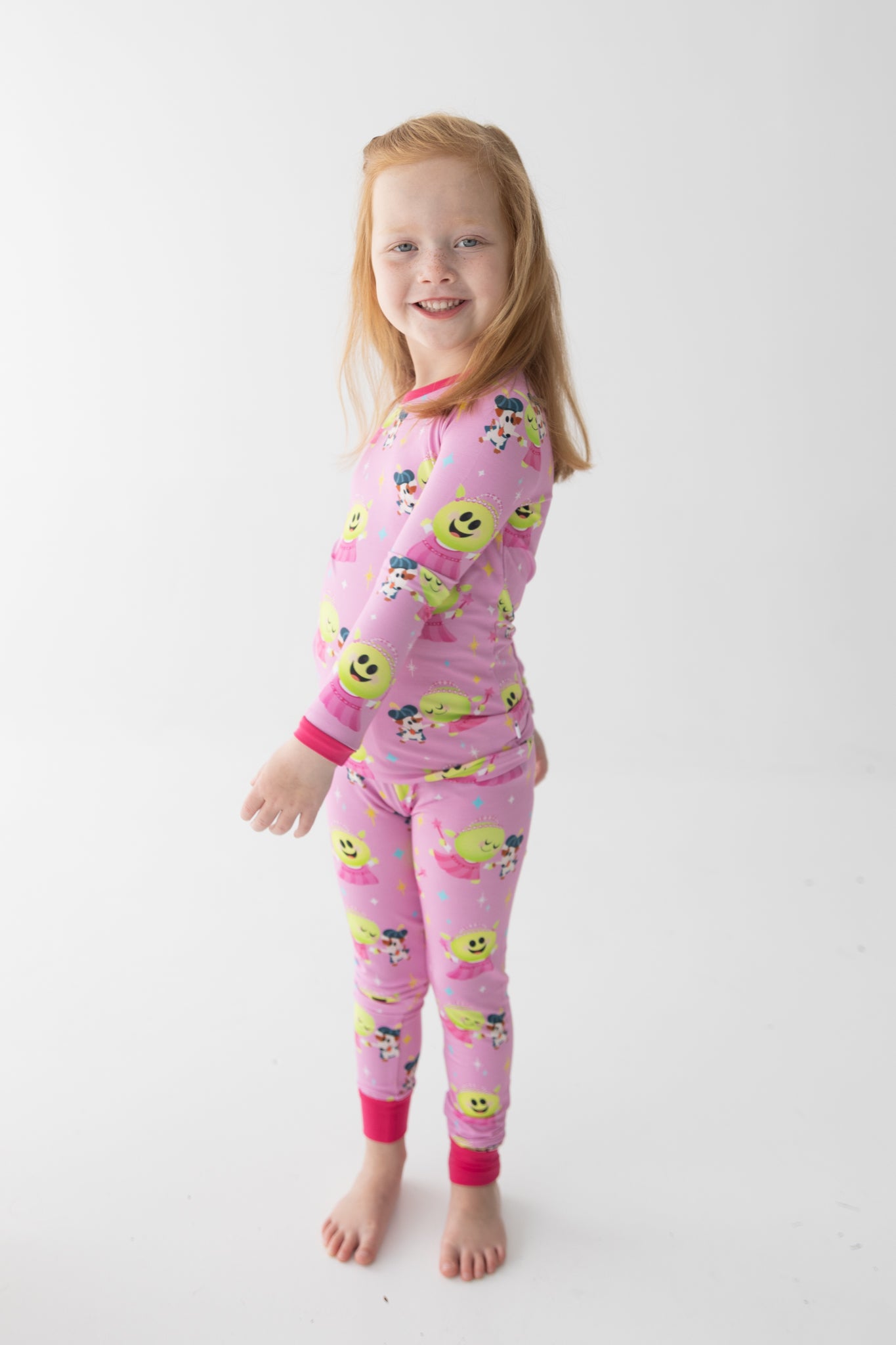 Classic Fit PJ Set - Nanalan' Wonderful Girl - Tencel Modal