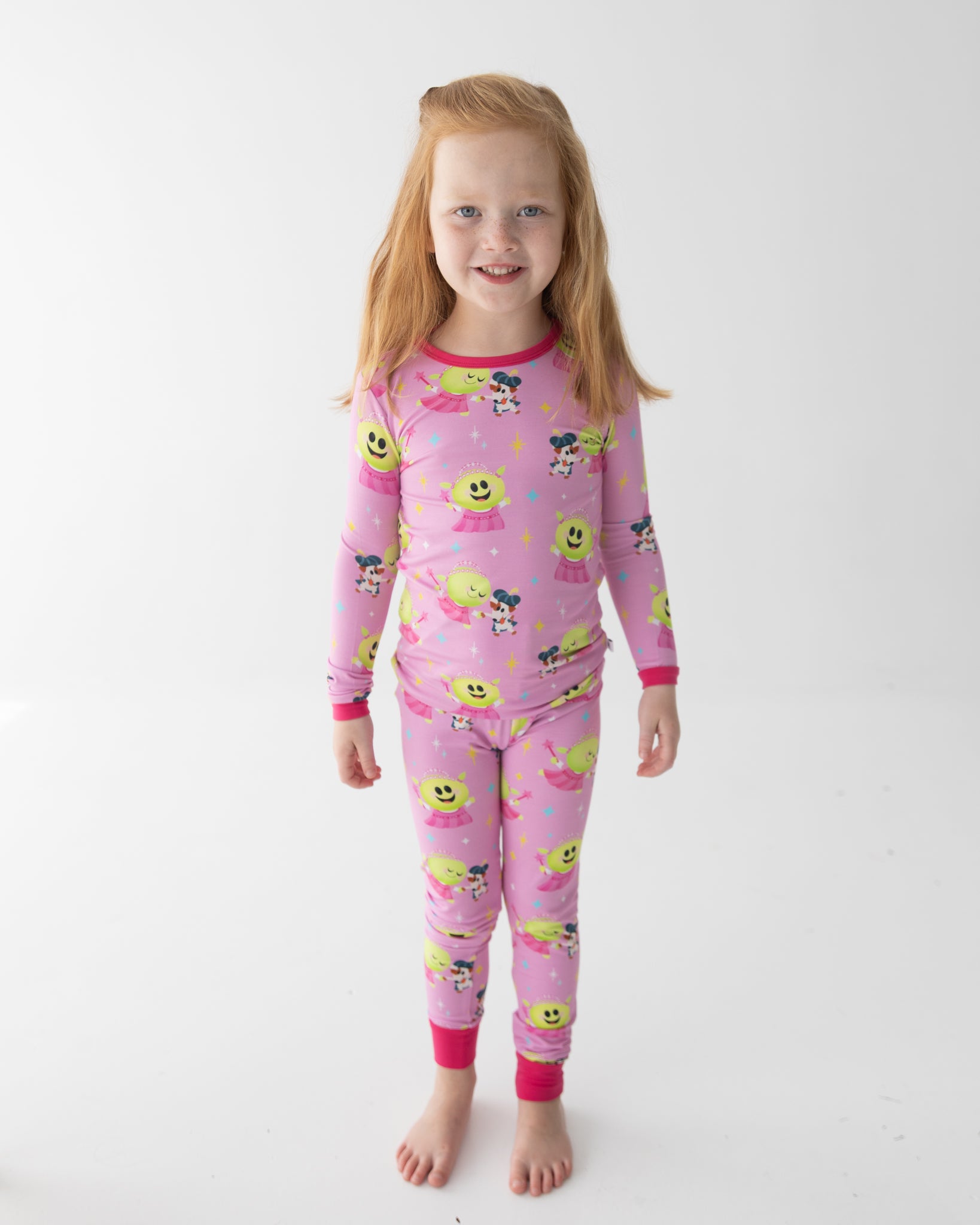 Classic Fit PJ Set - Nanalan' Wonderful Girl - Tencel Modal