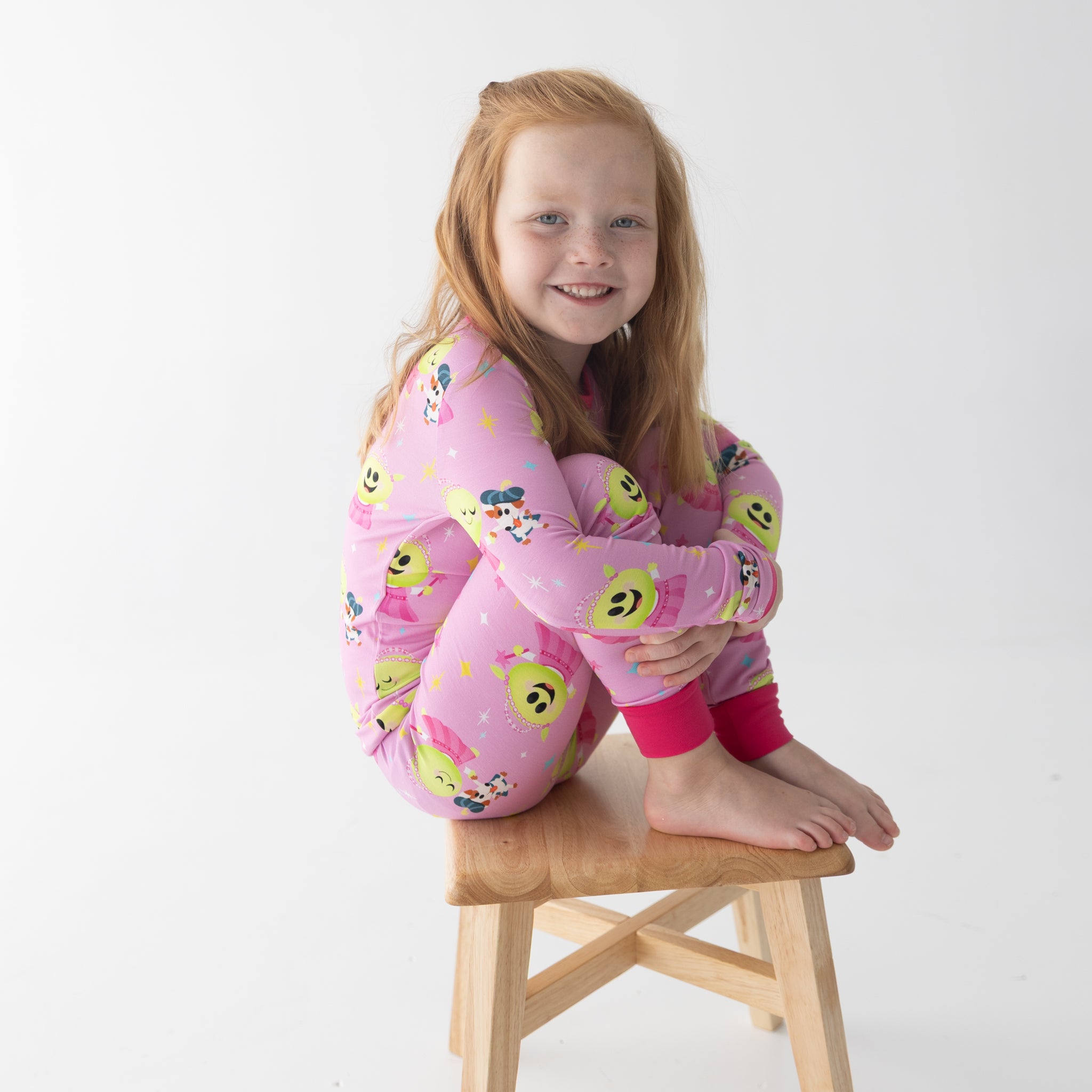 Classic Fit PJ Set - Nanalan' Wonderful Girl - Tencel Modal