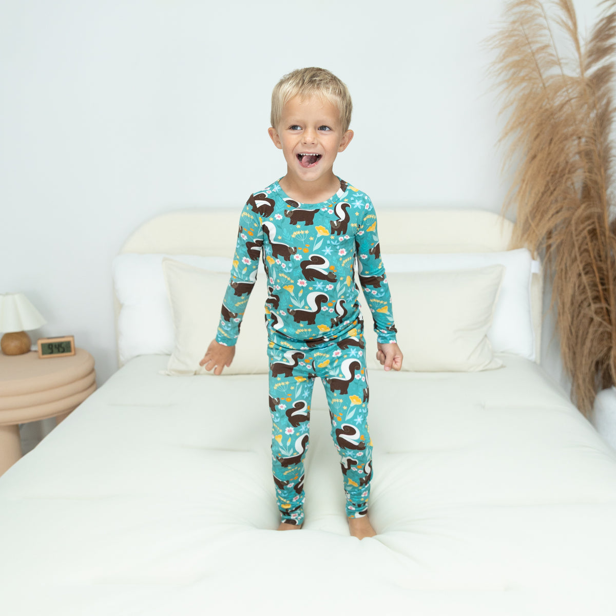 Classic PJ Set - Stinky Skunk - Tencel Modal