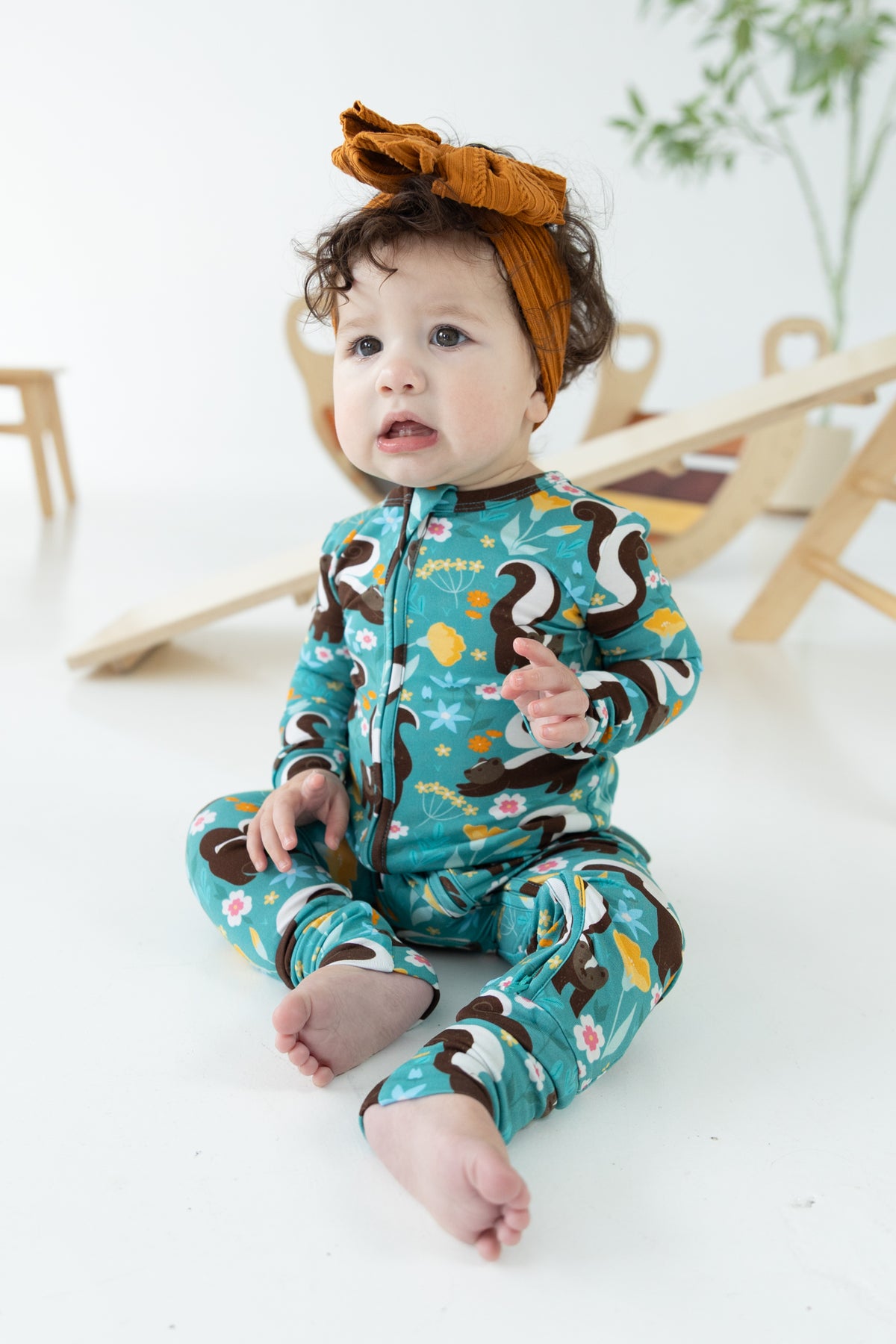 Flexi-Fit Zip PJ - Stinky Skunk - Tencel Modal