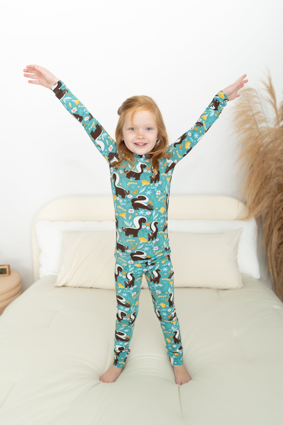 Classic PJ Set - Stinky Skunk - Tencel Modal