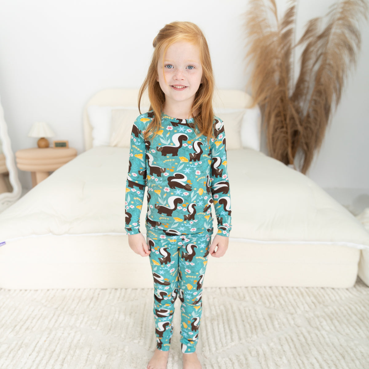 Classic PJ Set - Stinky Skunk - Tencel Modal