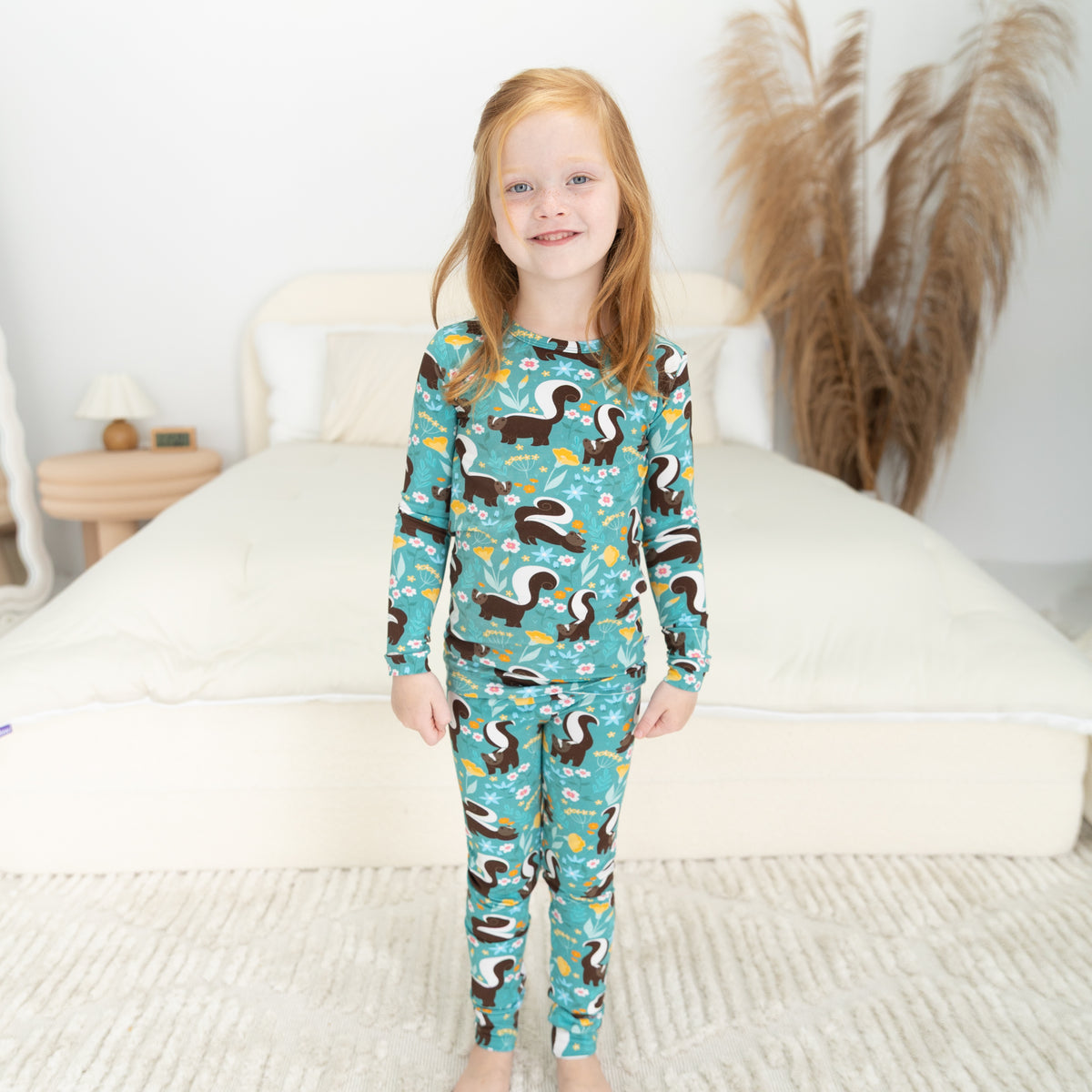 Classic PJ Set - Stinky Skunk - Tencel Modal