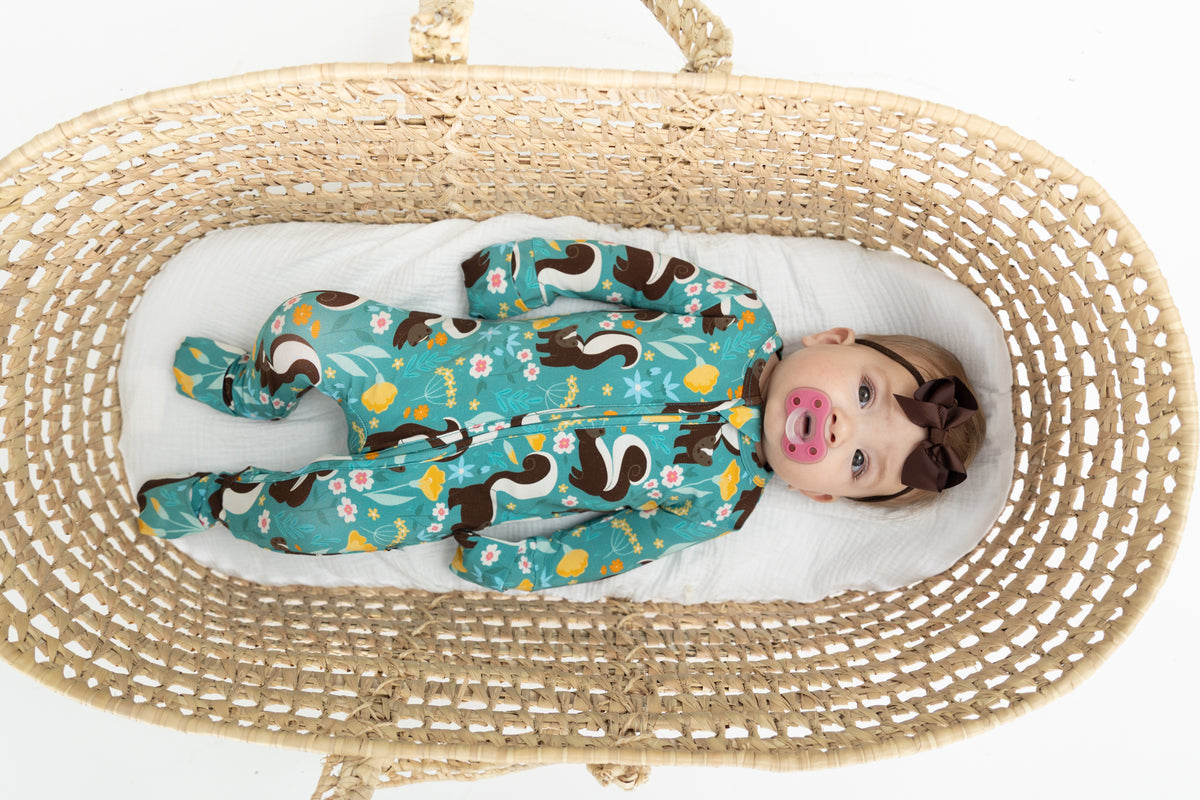 Flexi-Fit Zip PJ - Stinky Skunk - Tencel Modal