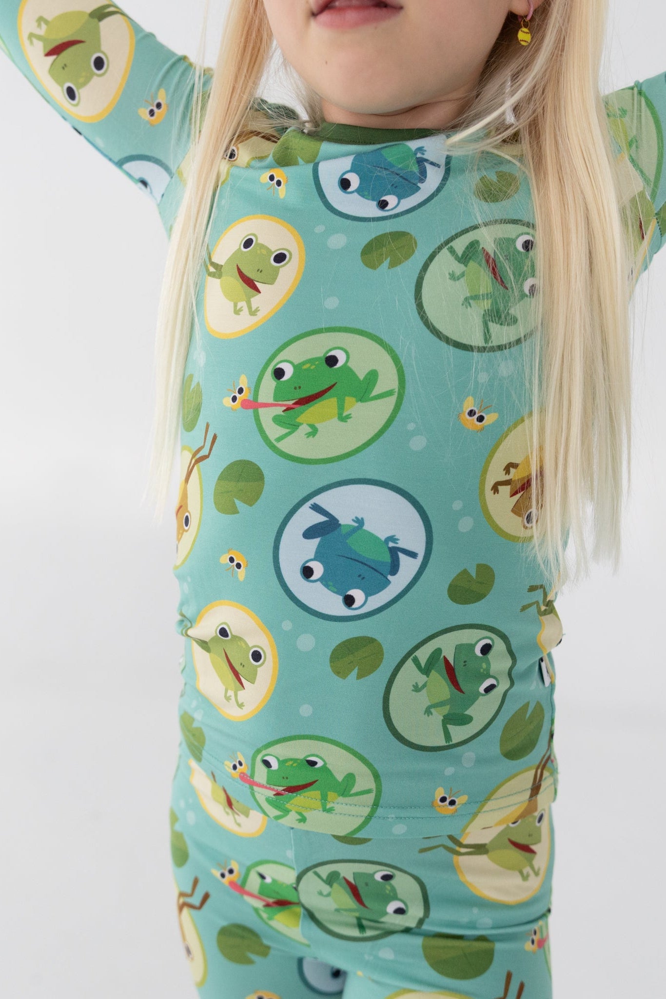 Classic PJ Set - Super Simple™ 5 Little Speckled Frogs - Tencel™ Modal