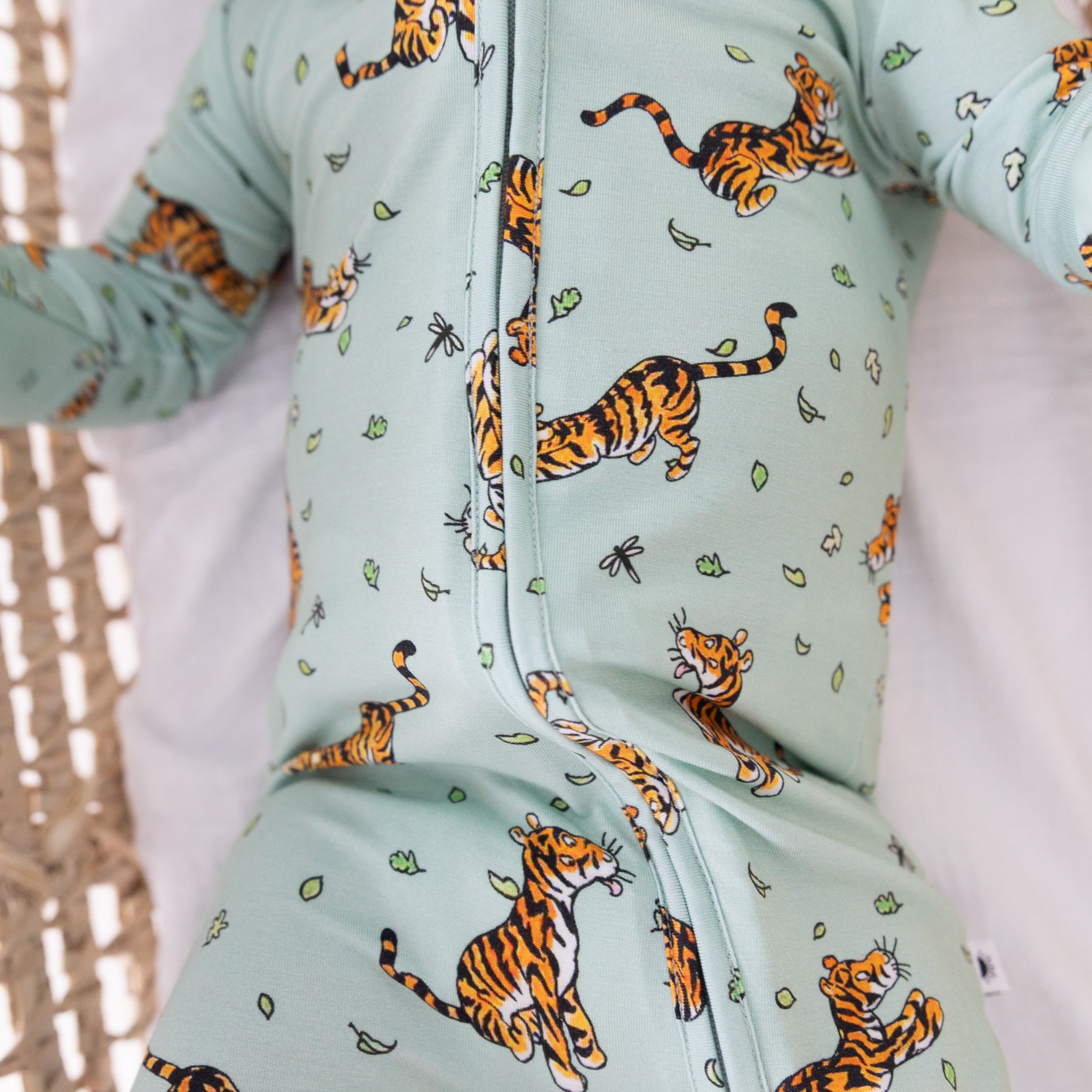Flexi-Fit Zip PJ - Springy Slumber - Tencel Modal