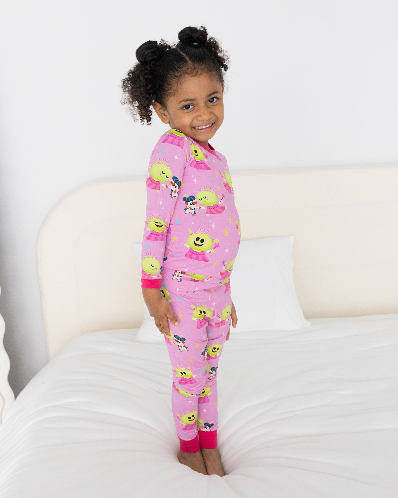 Classic Fit PJ Set - Nanalan' Wonderful Girl - Tencel Modal