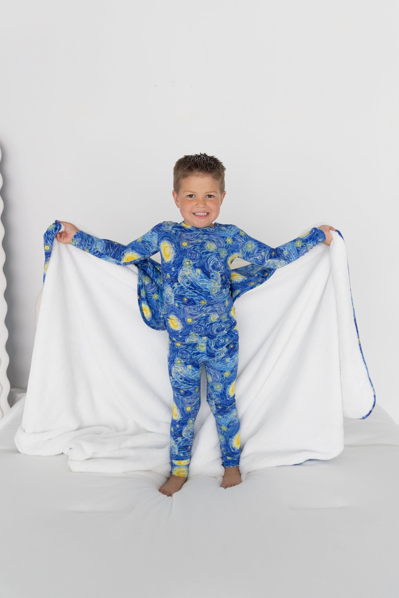 Classic Fit PJ Set - Sleepy Starry Nights - Tencel Modal