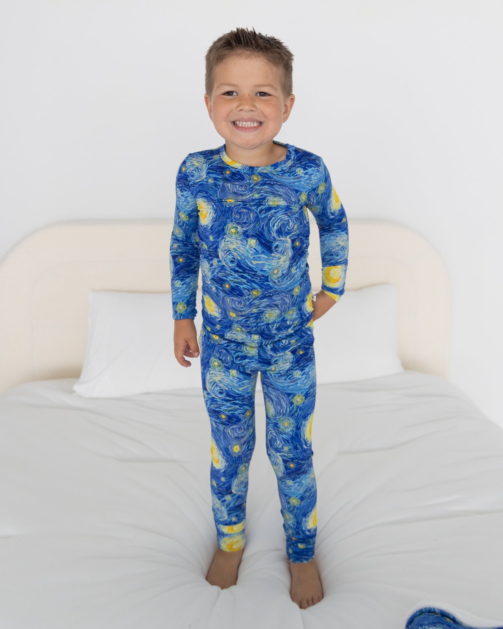 Classic Fit PJ Set - Sleepy Starry Nights - Tencel Modal