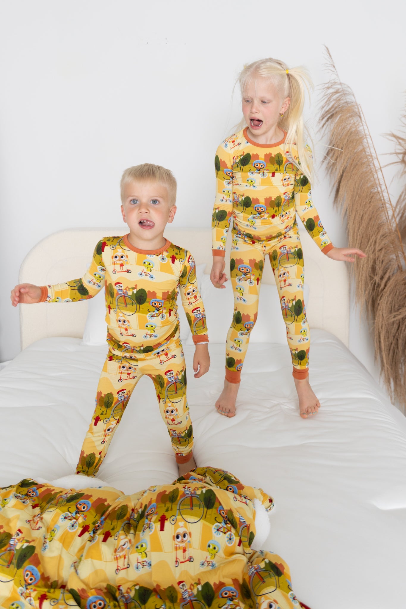 PRESALE- Classic Fit PJ Set - Super Simple™ Mr.Monkey - Tencel Modal