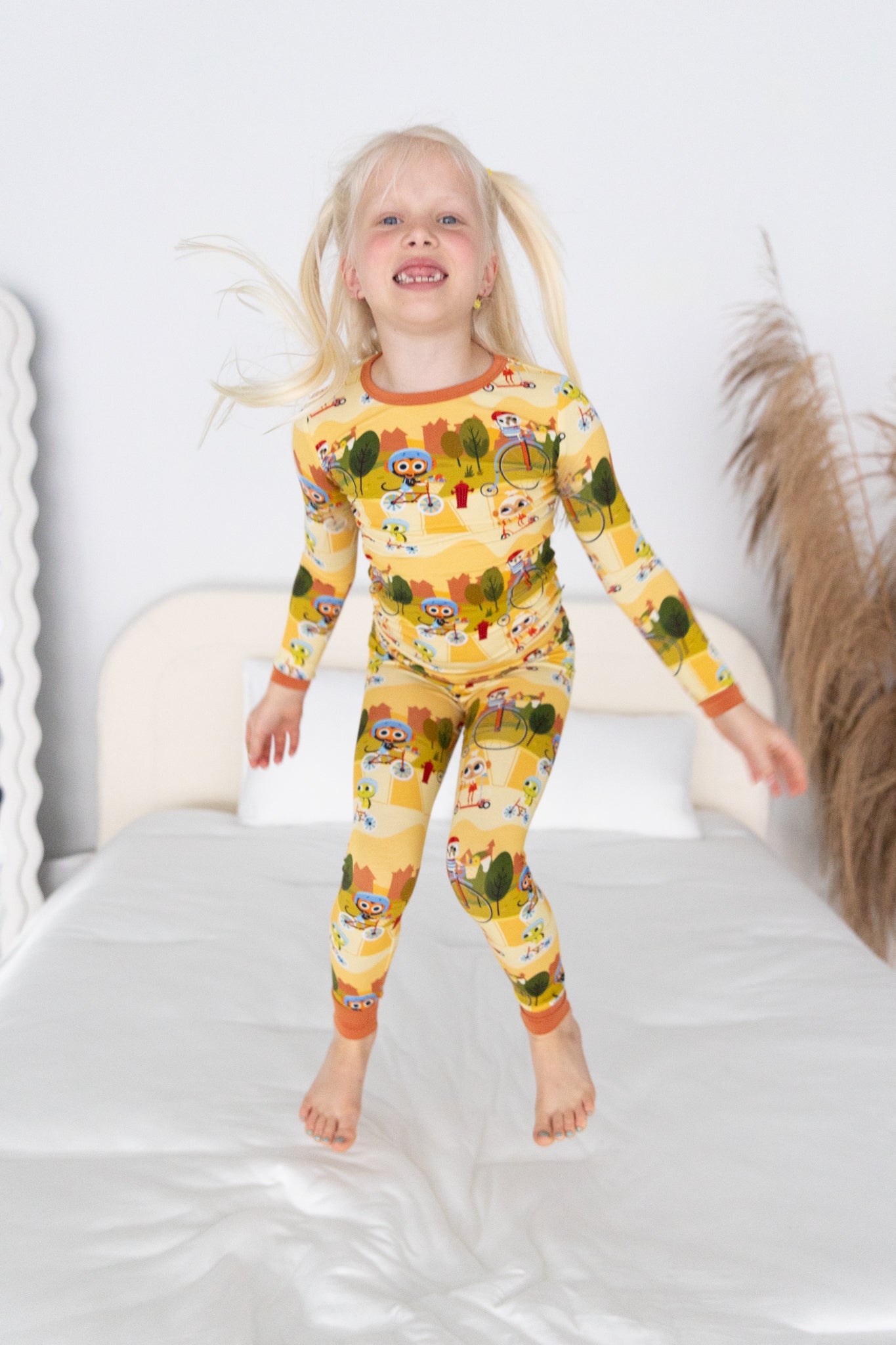 PRESALE- Classic Fit PJ Set - Super Simple™ Mr.Monkey - Tencel Modal