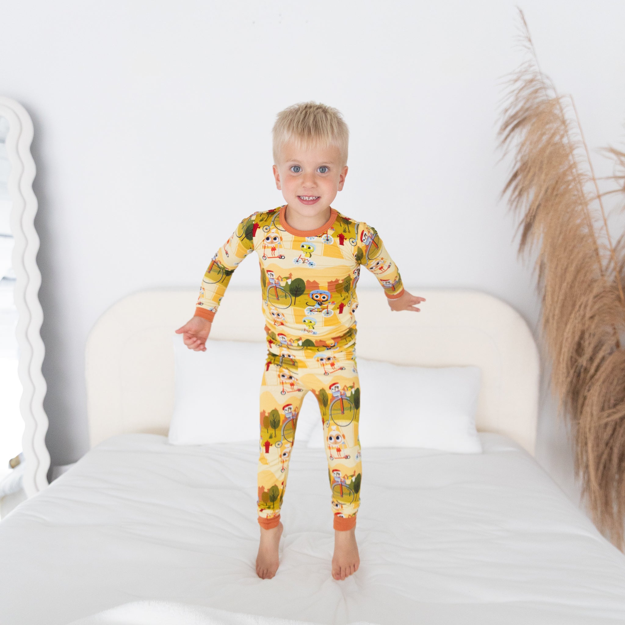 PRESALE- Classic Fit PJ Set - Super Simple™ Mr.Monkey - Tencel Modal