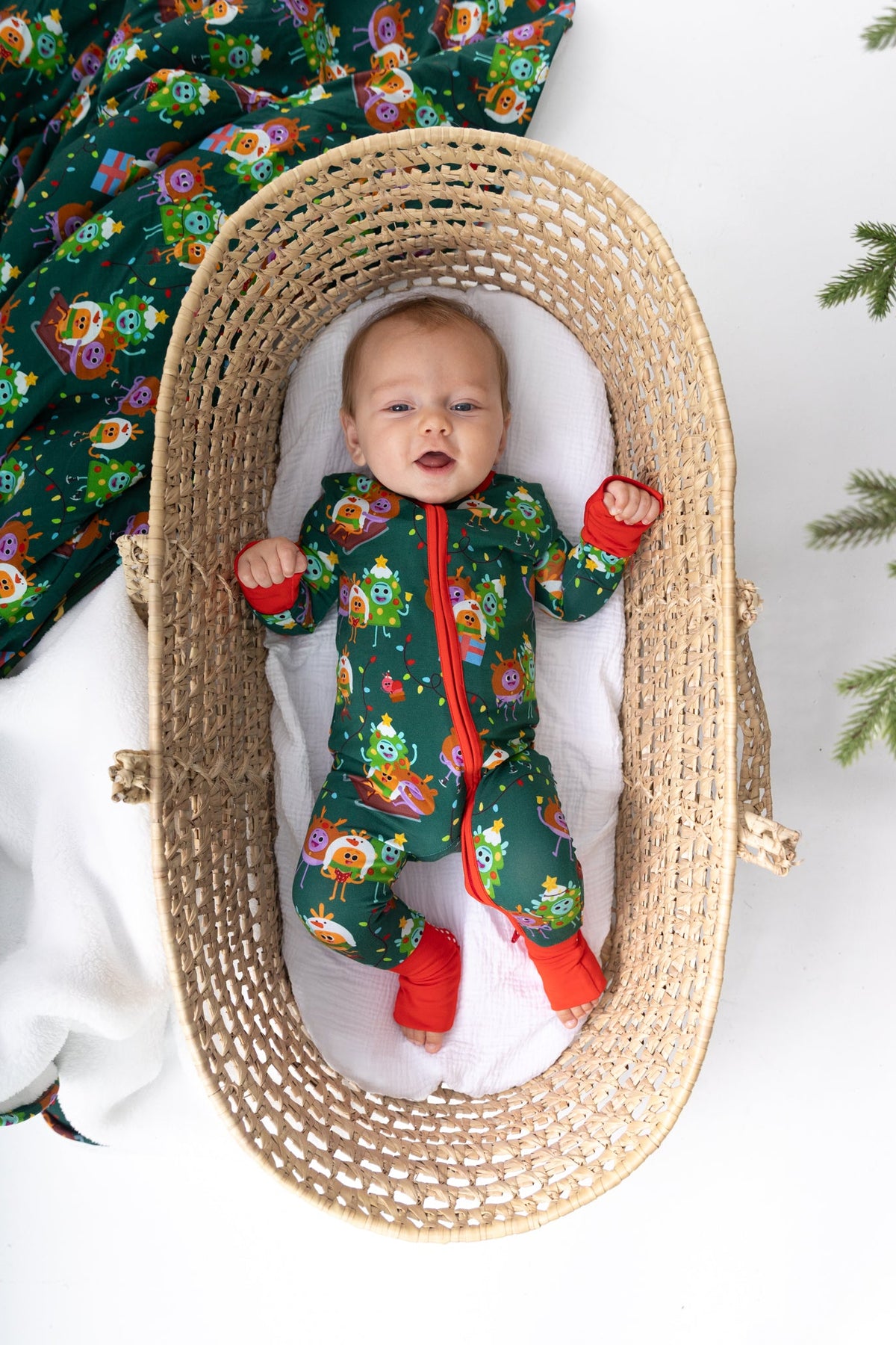 Flexi-Fit Zip PJ - Super Simple™ Christmas - Tencel Modal