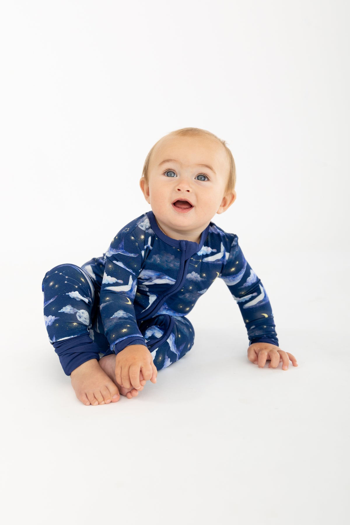 Flexi-Fit Zip PJ - Whaley Sleepy - Tencel Modal