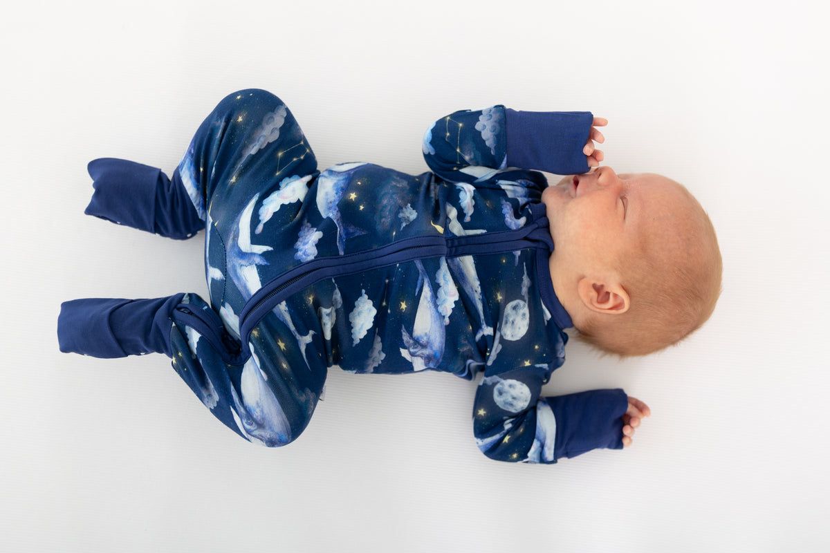 Flexi-Fit Zip PJ - Whaley Sleepy - Tencel Modal