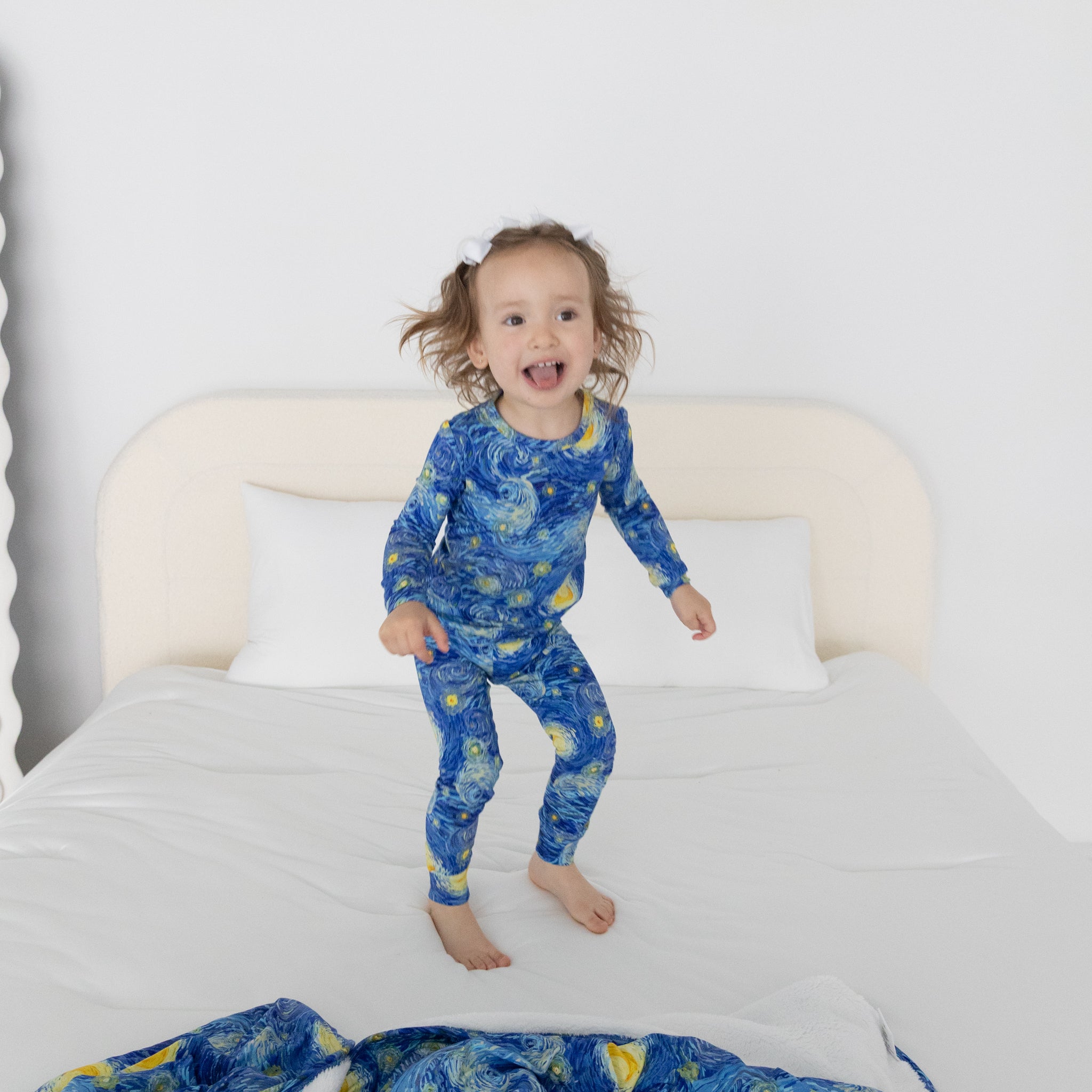 Classic Fit PJ Set - Sleepy Starry Nights - Tencel Modal
