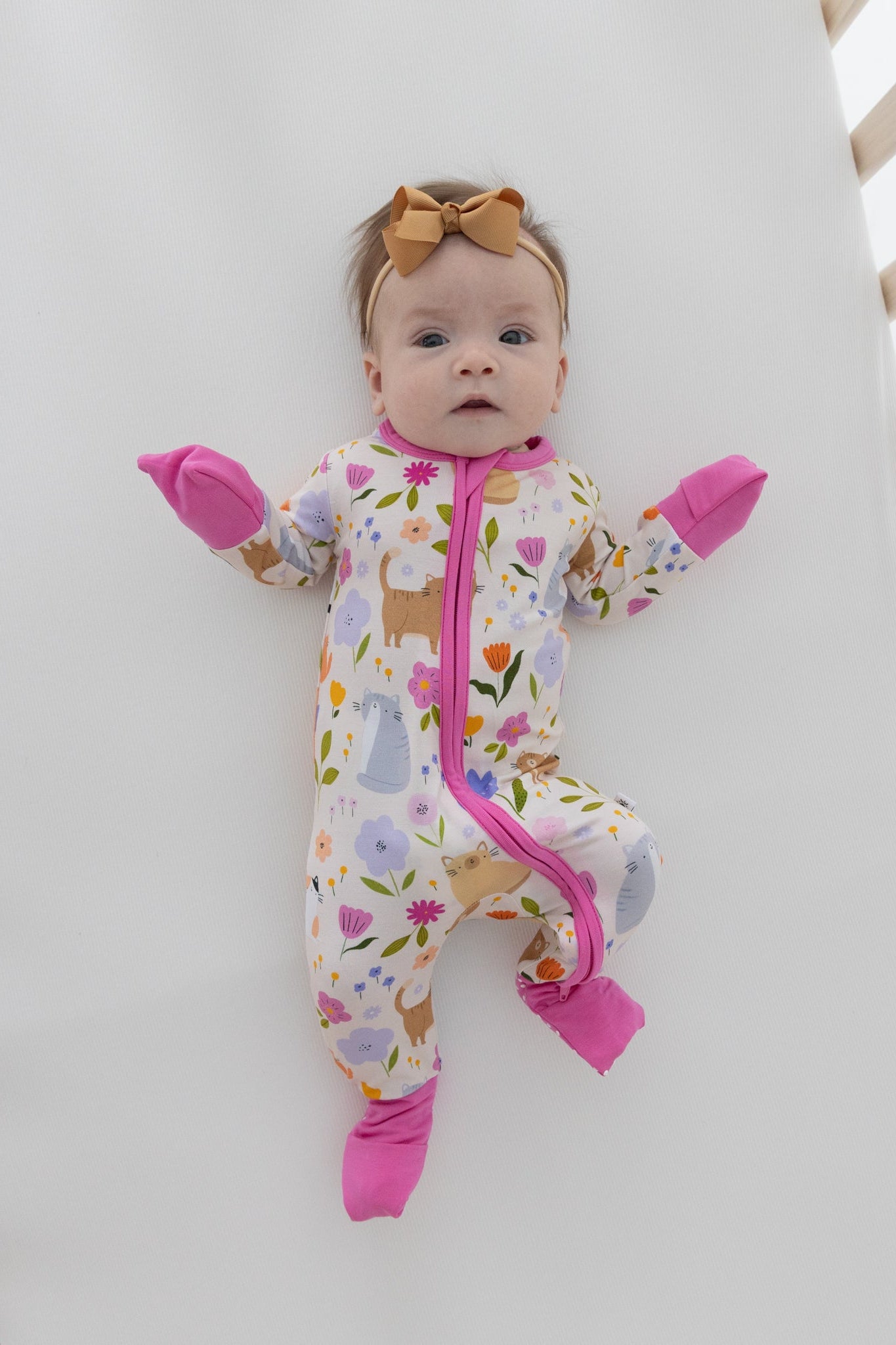 Flexi-Fit Zip PJ - Pretty Kitty - Tencel Modal