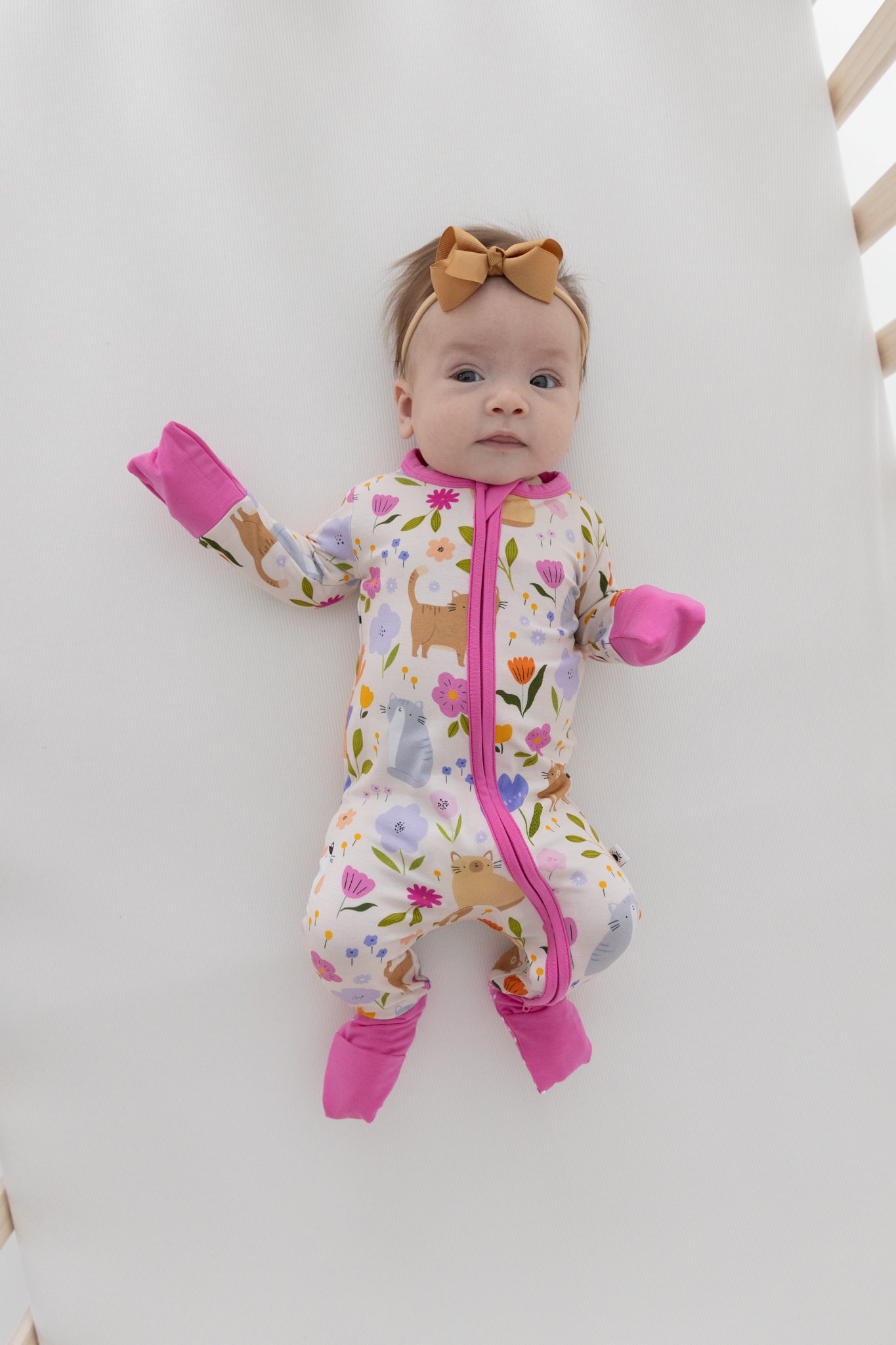 Flexi-Fit Zip PJ - Pretty Kitty - Tencel Modal