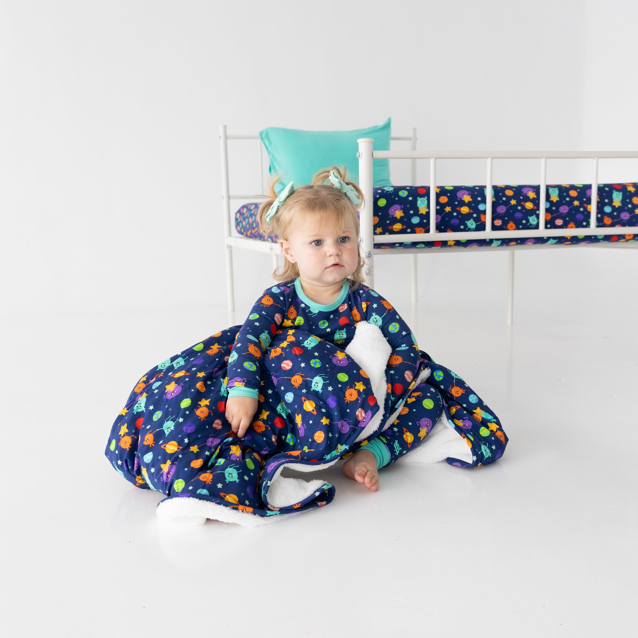 Couch Luxe Plushy - Super Simple™ Bumble Nums in Space - Tencel Modal