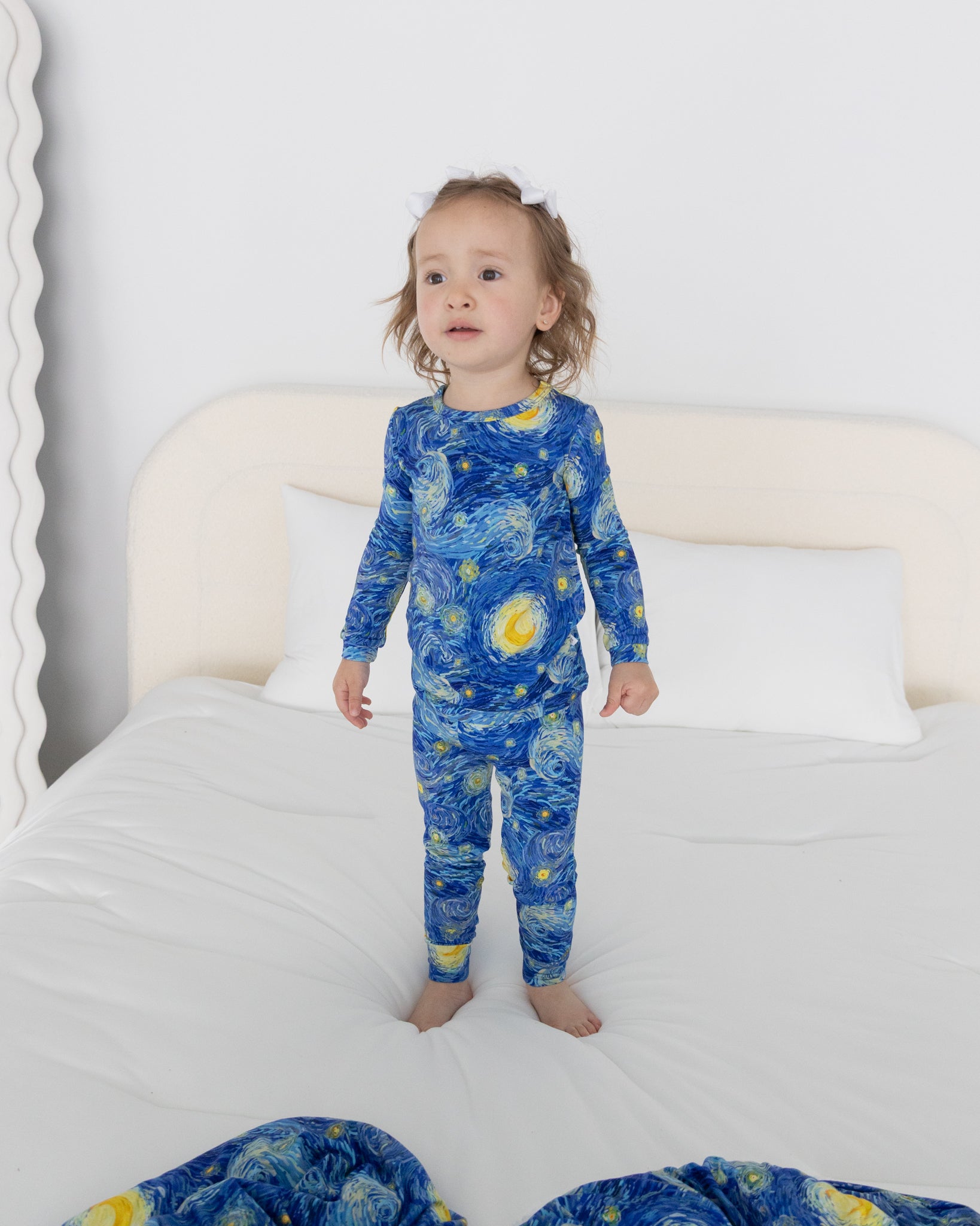 Classic Fit PJ Set - Sleepy Starry Nights - Tencel Modal