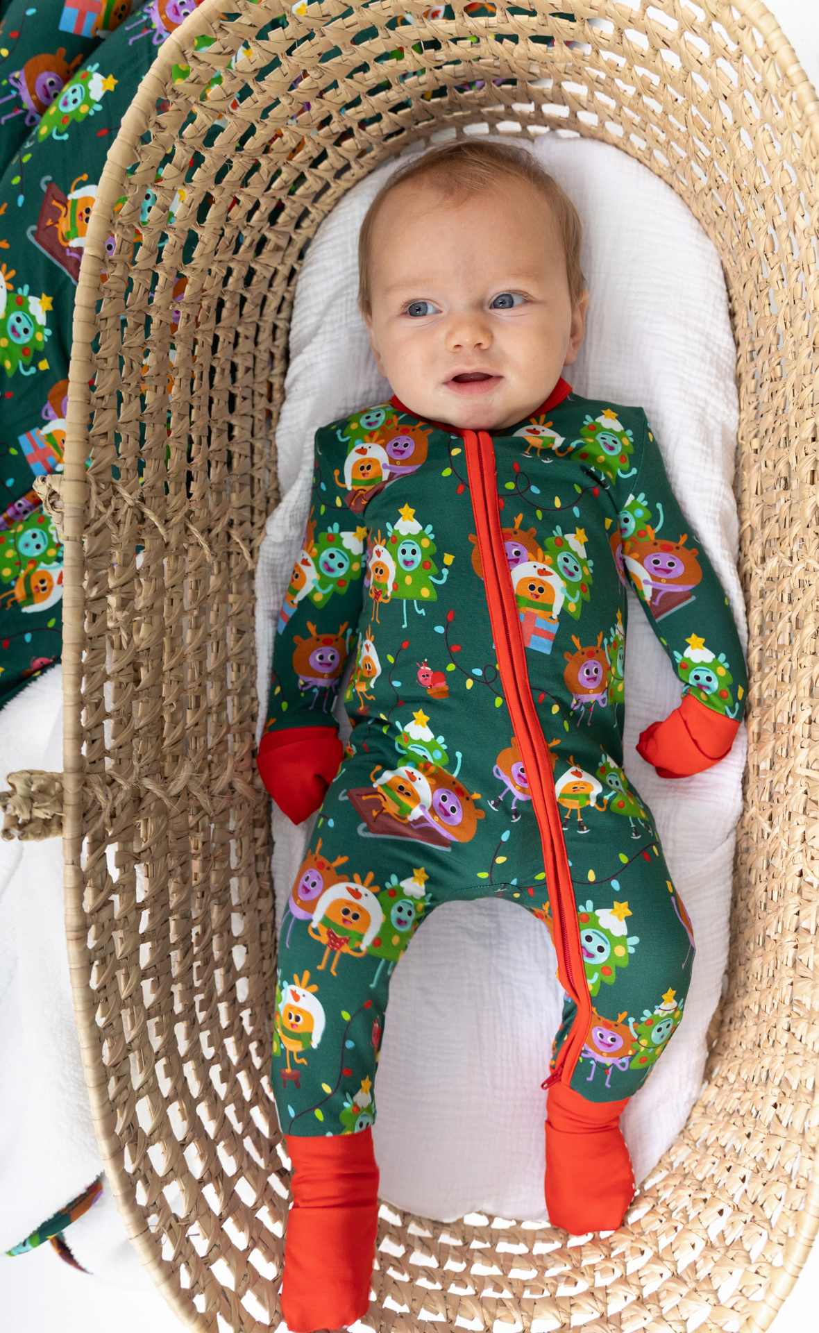 Flexi-Fit Zip PJ - Super Simple™ Christmas - Tencel Modal