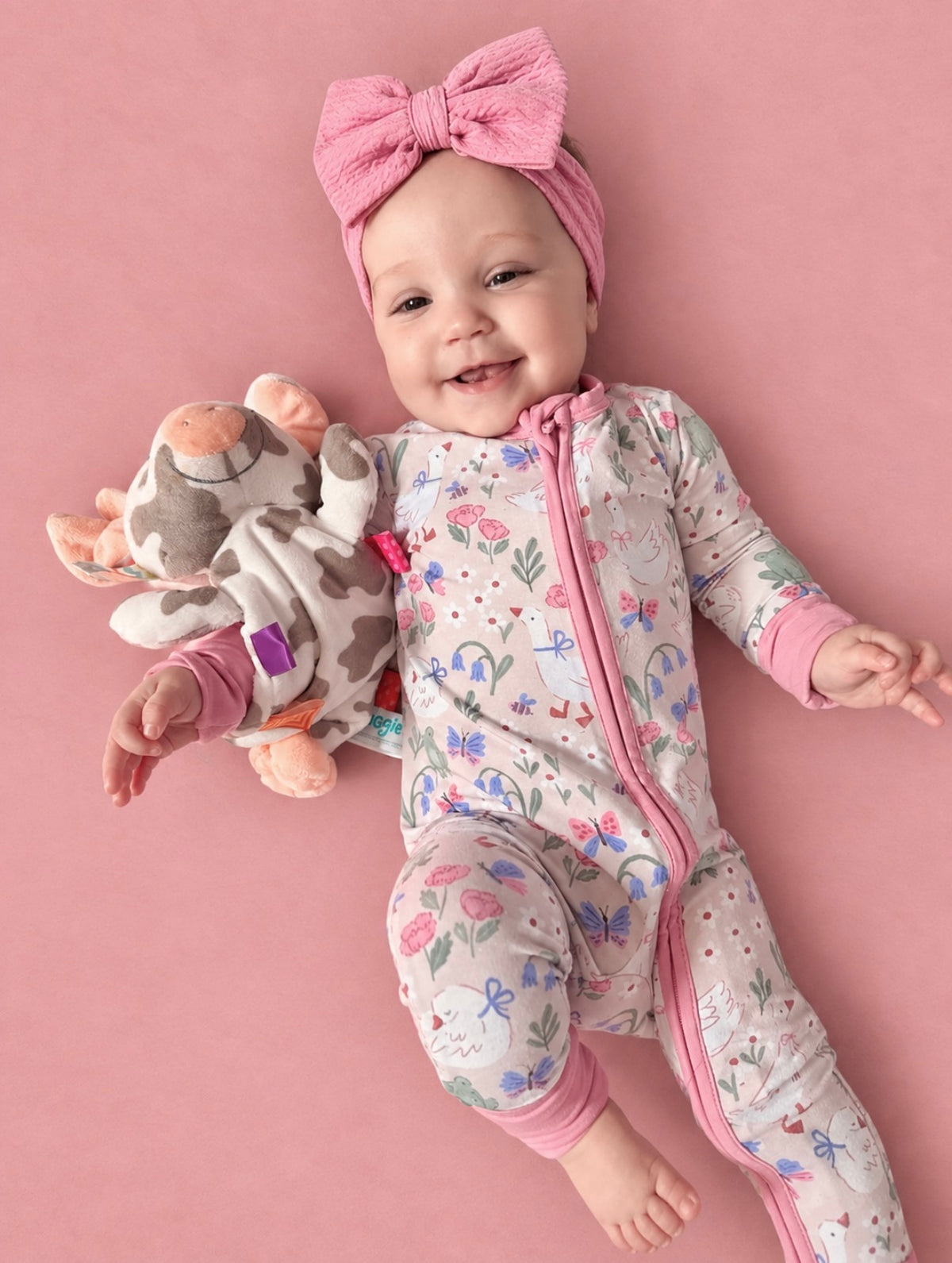 Flexi-Fit Zip PJ - Goosey Garden - Tencel Modal