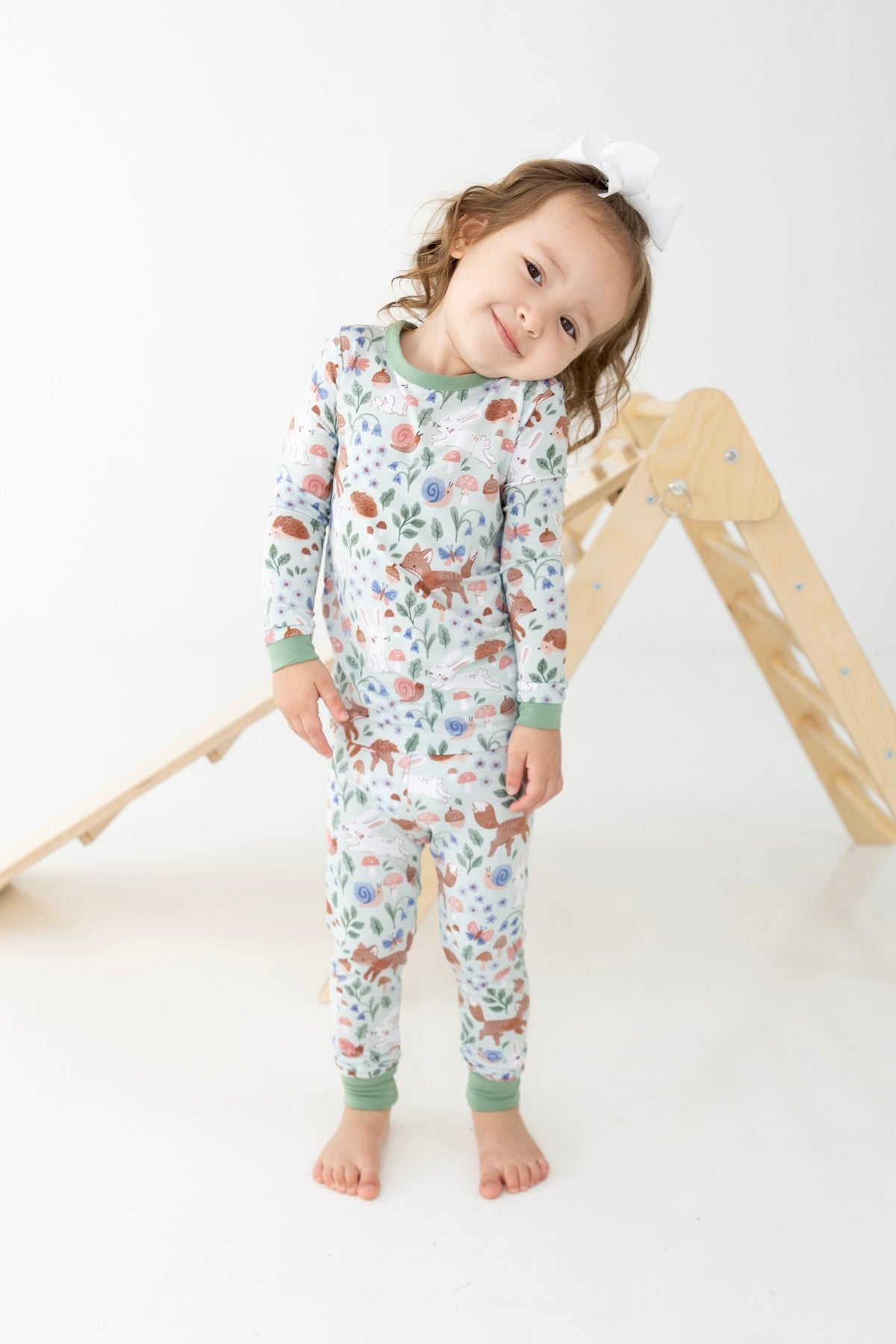 Classic Fit PJ Set - Forest Friends - Tencel Modal