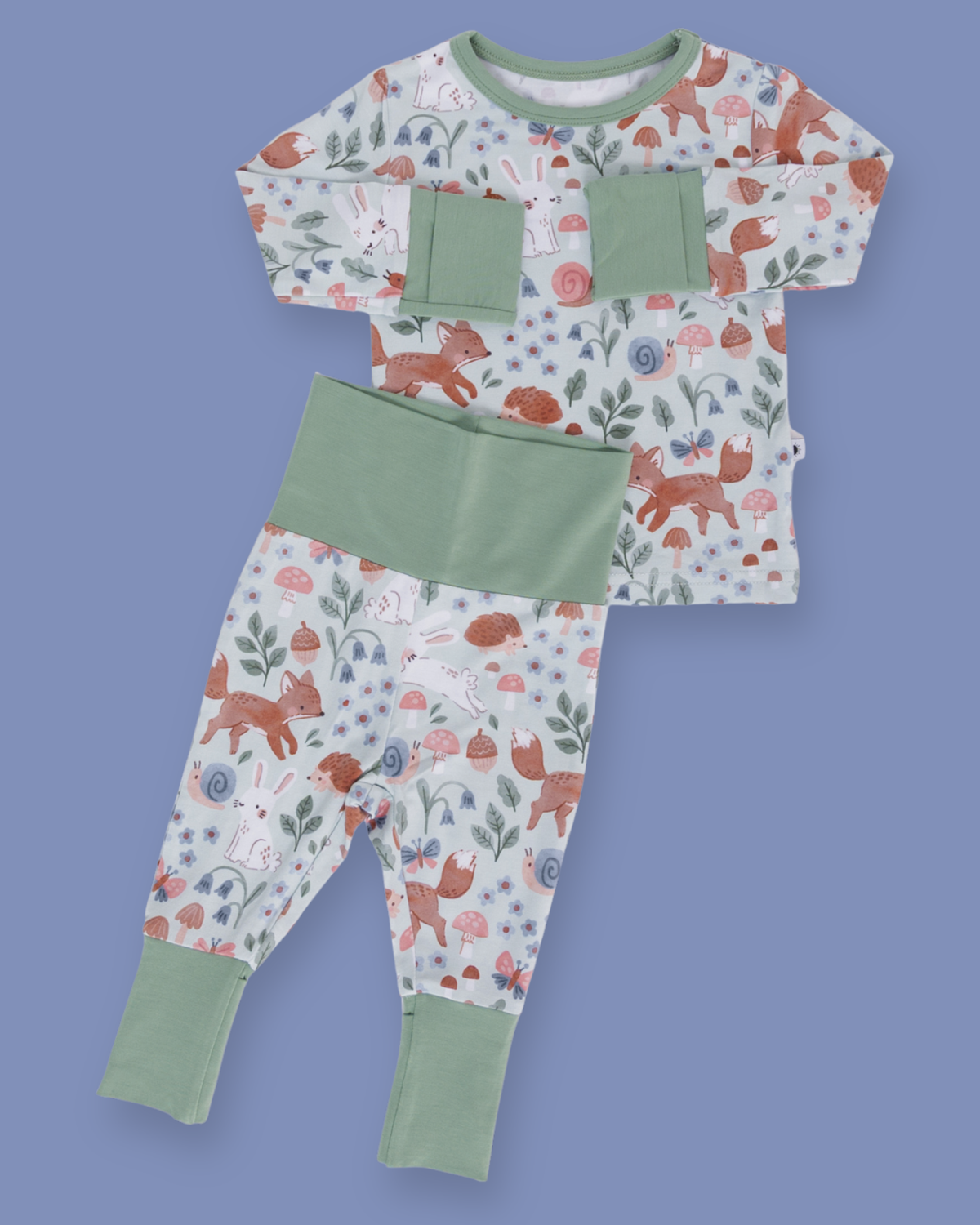 Grow With Me Baby Set - Forest Friends - Tencel Modal