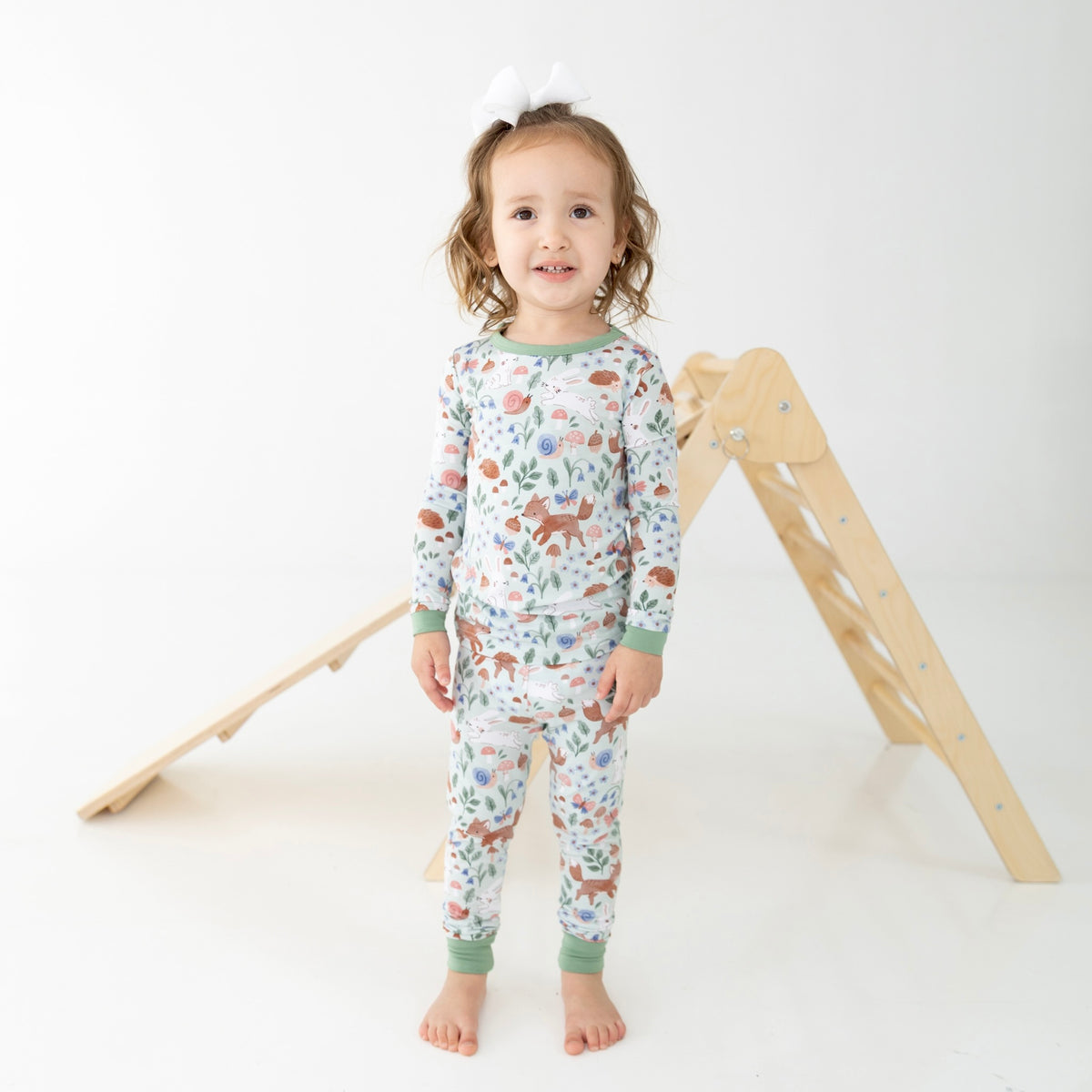 Classic Fit PJ Set - Forest Friends - Tencel Modal