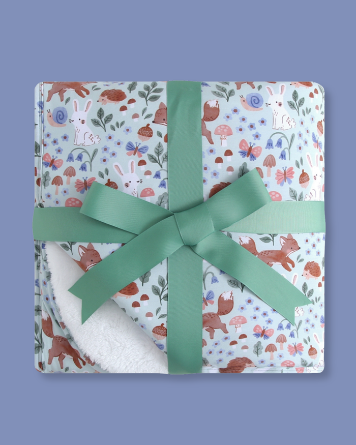 Couch Luxe Plush - Forest Friends - Tencel Modal