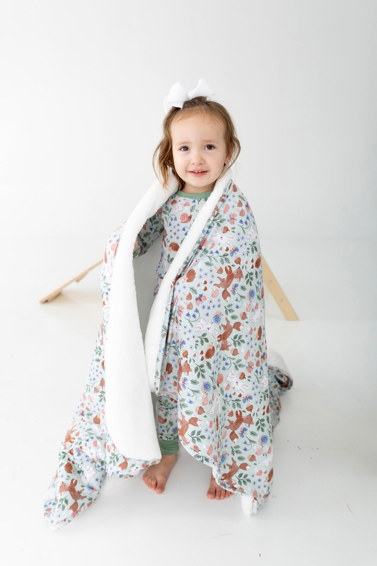 Couch Luxe Plush - Forest Friends - Tencel Modal