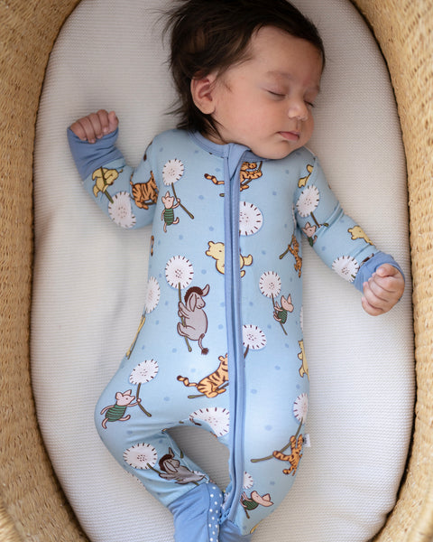 Bamboo Zip PJ: Fly Away - Luxe Sleeper