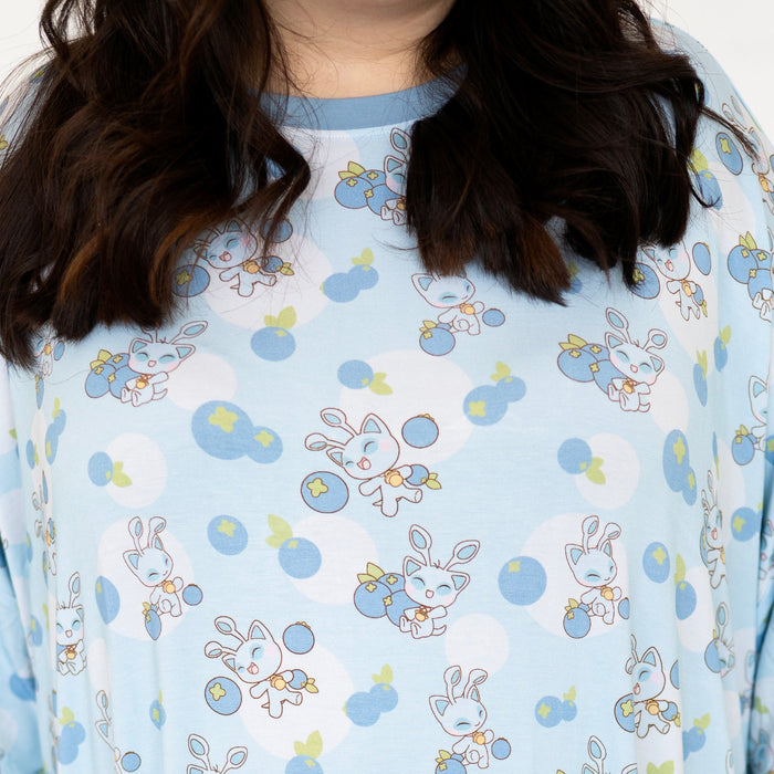 Adult Mega Sleep Tee - Neopets® Blueberry Baby - Luxe