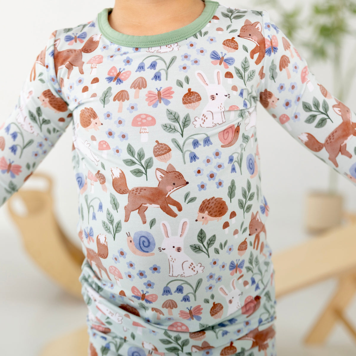 Grow With Me Baby Set - Forest Friends - Tencel Modal lifestyle image