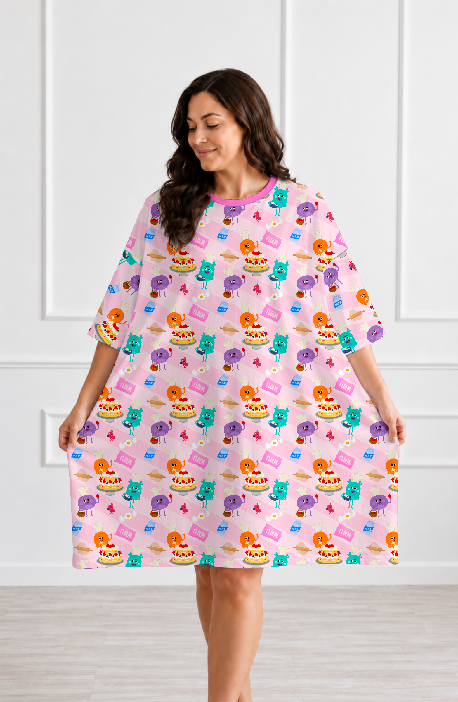 PREORDER - SHIPS DECEMBER - Mega Sleep Tee - Super Simple™ Bumble Baker - Tencel Modal