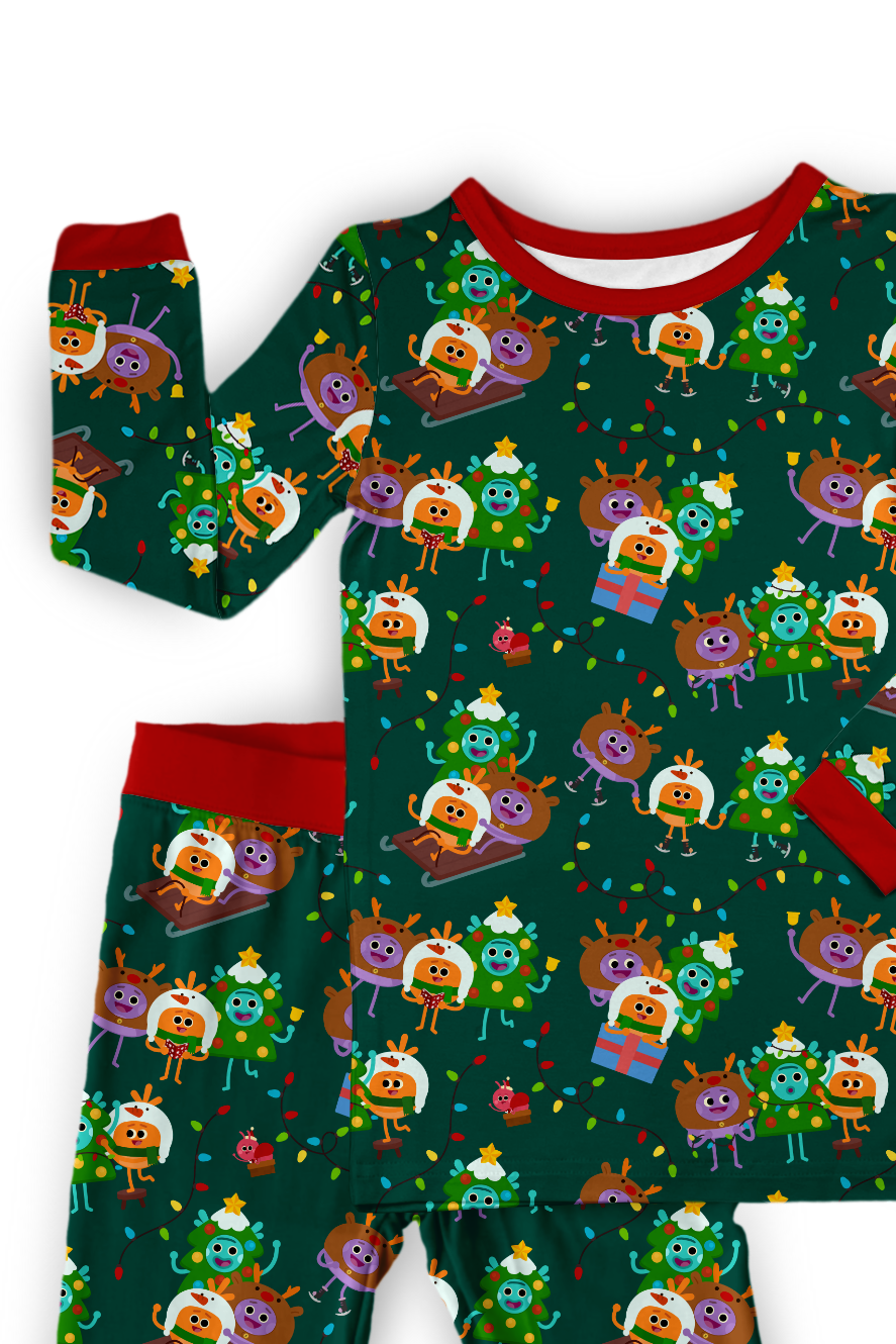 PREORDER - SHIPS OCTOBER - Classic Fit PJ Set - Super Simple™ Christmas - Tencel Modal