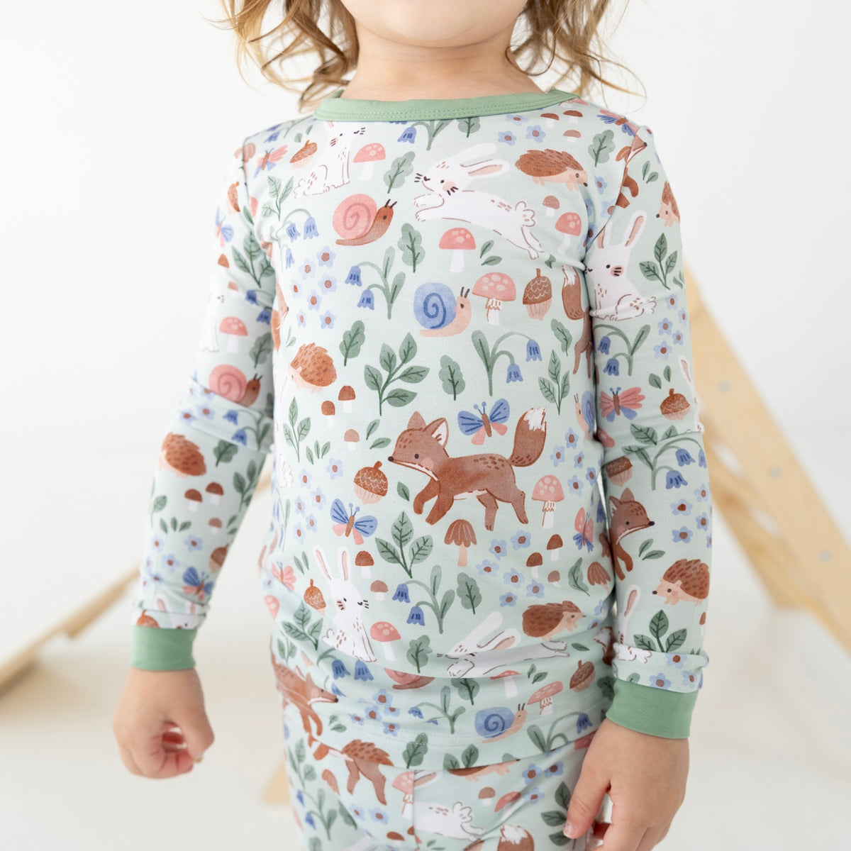 Classic Fit PJ Set - Forest Friends - Tencel Modal