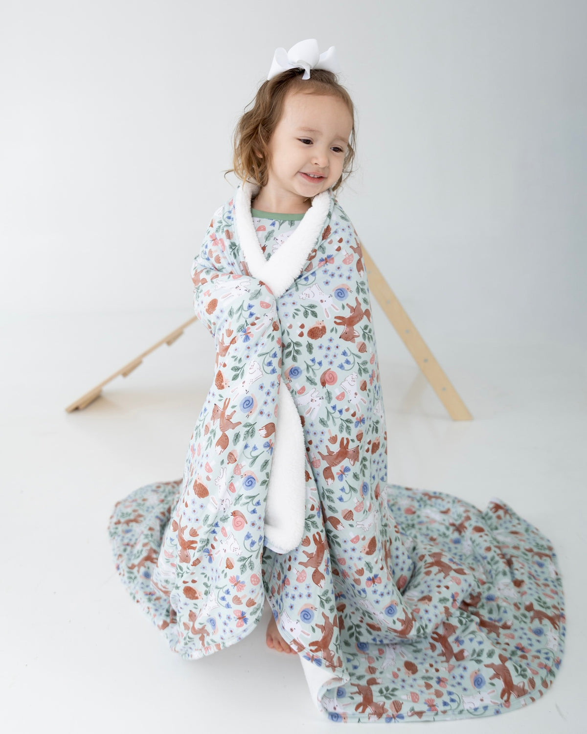 Couch Luxe Plush - Forest Friends - Tencel Modal