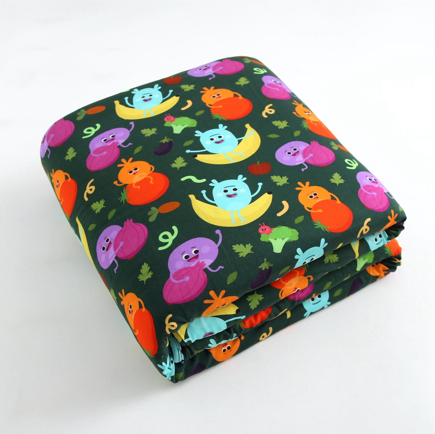 PRESALE- Couch Luxe Plushy - Super Simple™ Bumble Nums Veggie Party - Tencel Modal