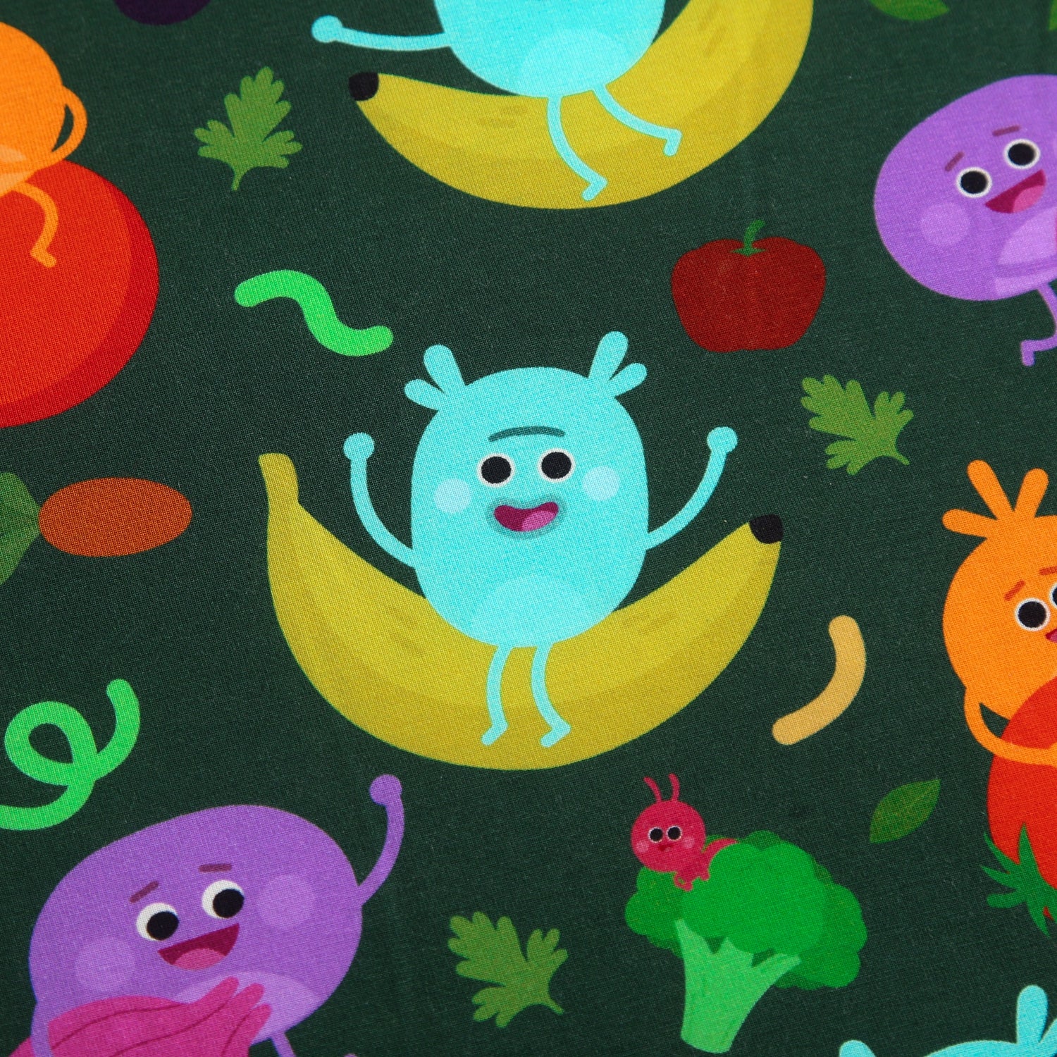 PRESALE- Couch Luxe Plushy - Super Simple™ Bumble Nums Veggie Party - Tencel Modal