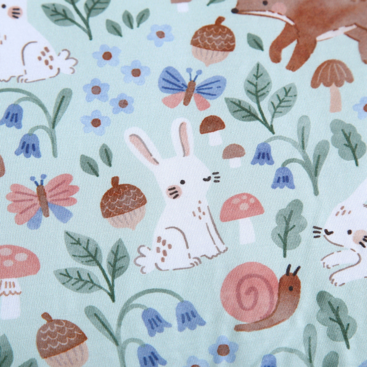 Couch Luxe Plush - Forest Friends - Tencel Modal