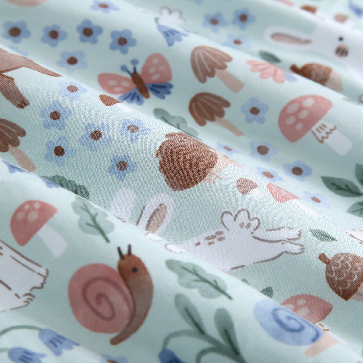 Couch Luxe Plush - Forest Friends - Tencel Modal