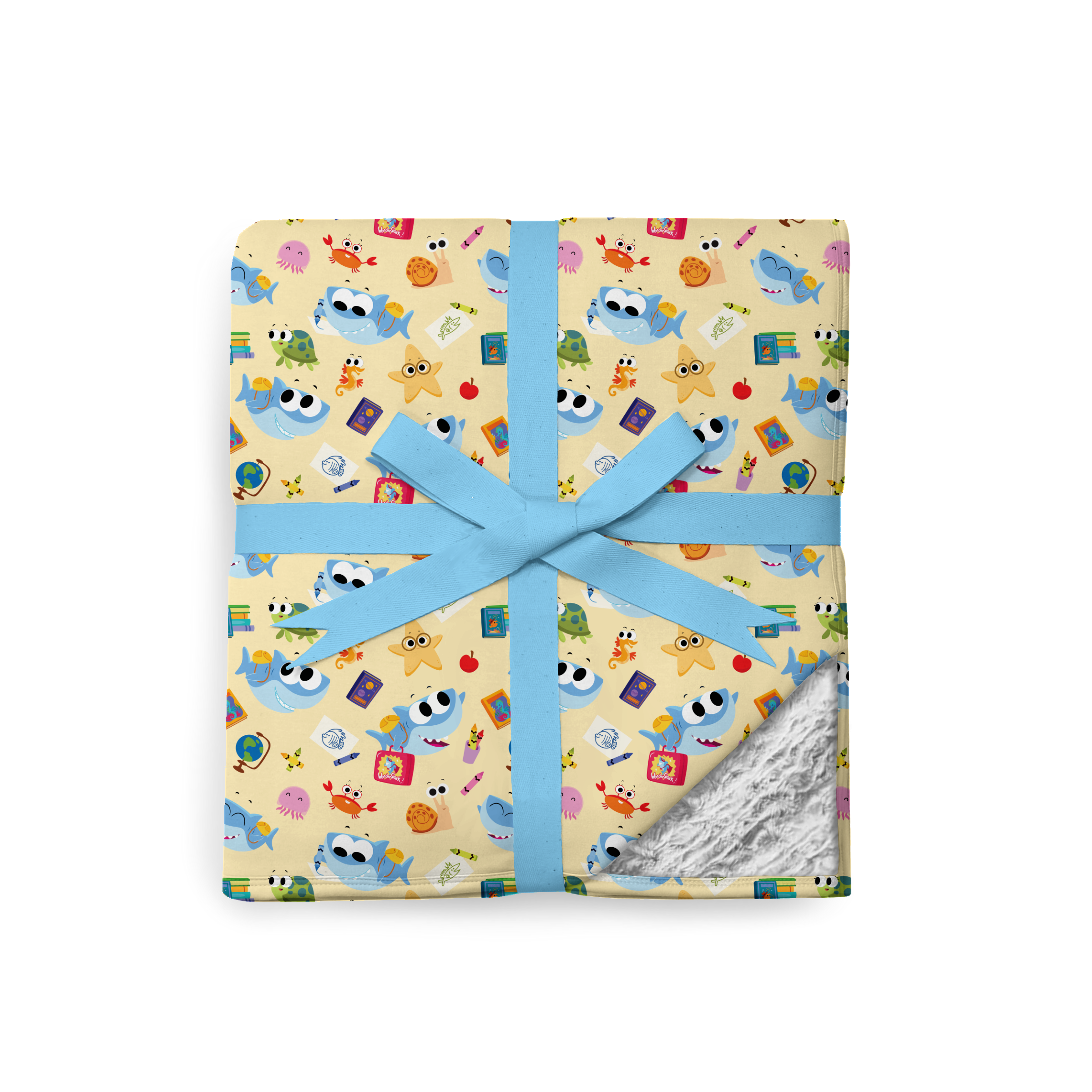 PREORDER - SHIPS DECEMBER - Classic Fit PJ Set - Super Simple™ Finny the Shark at School- Tencel Modal