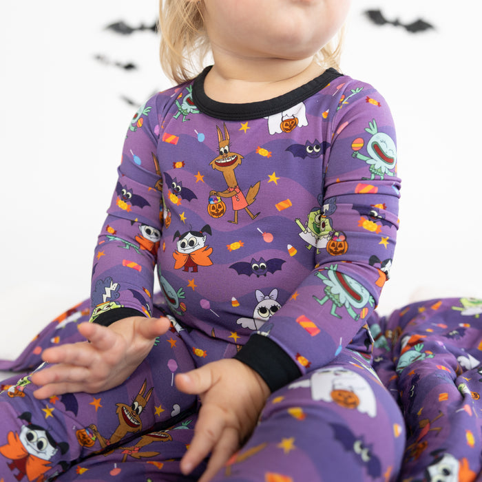 Classic Fit PJ Set - Super Simple™ Monster Party - Tencel Modal