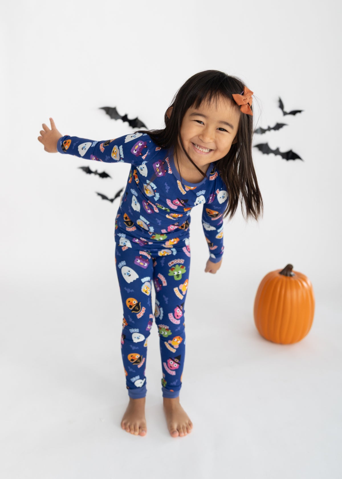 Classic Fit PJ Set  - Super Simple™ Knock Knock Trick or Treat - Tencel Modal